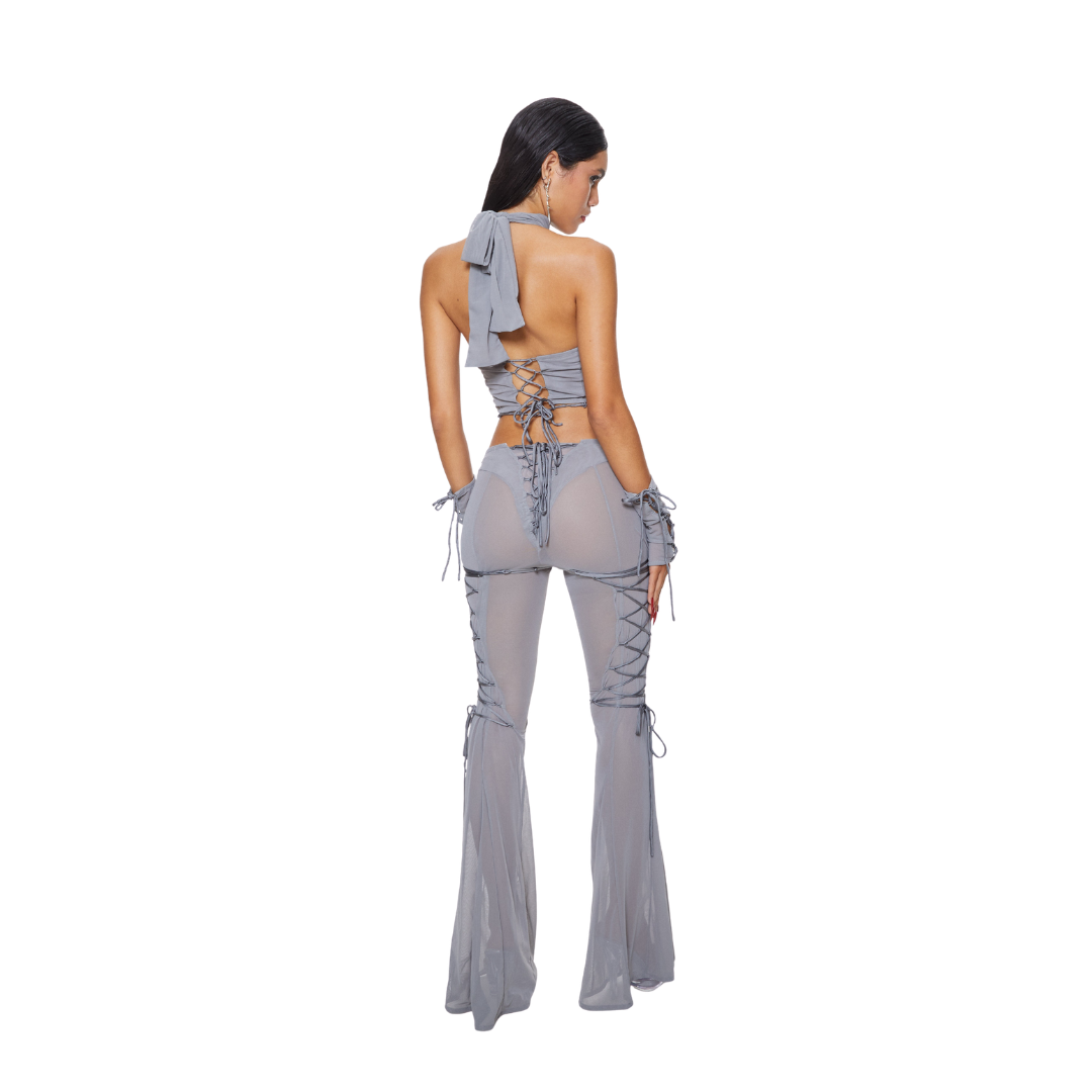 Feelings Die Pants Silver Matte
