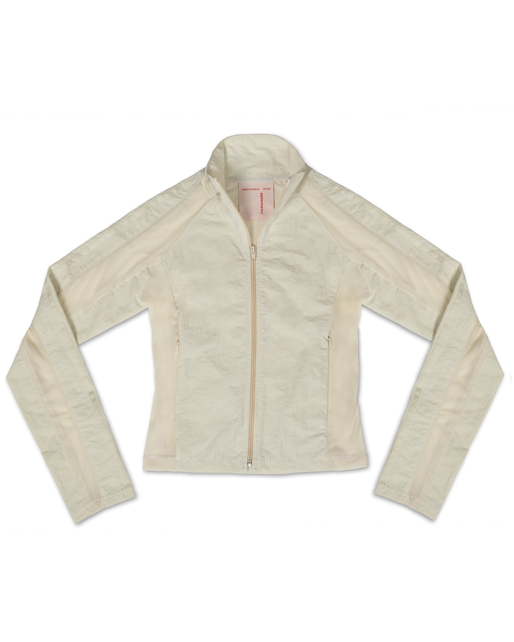 Nylon Mesh Jacket Cream