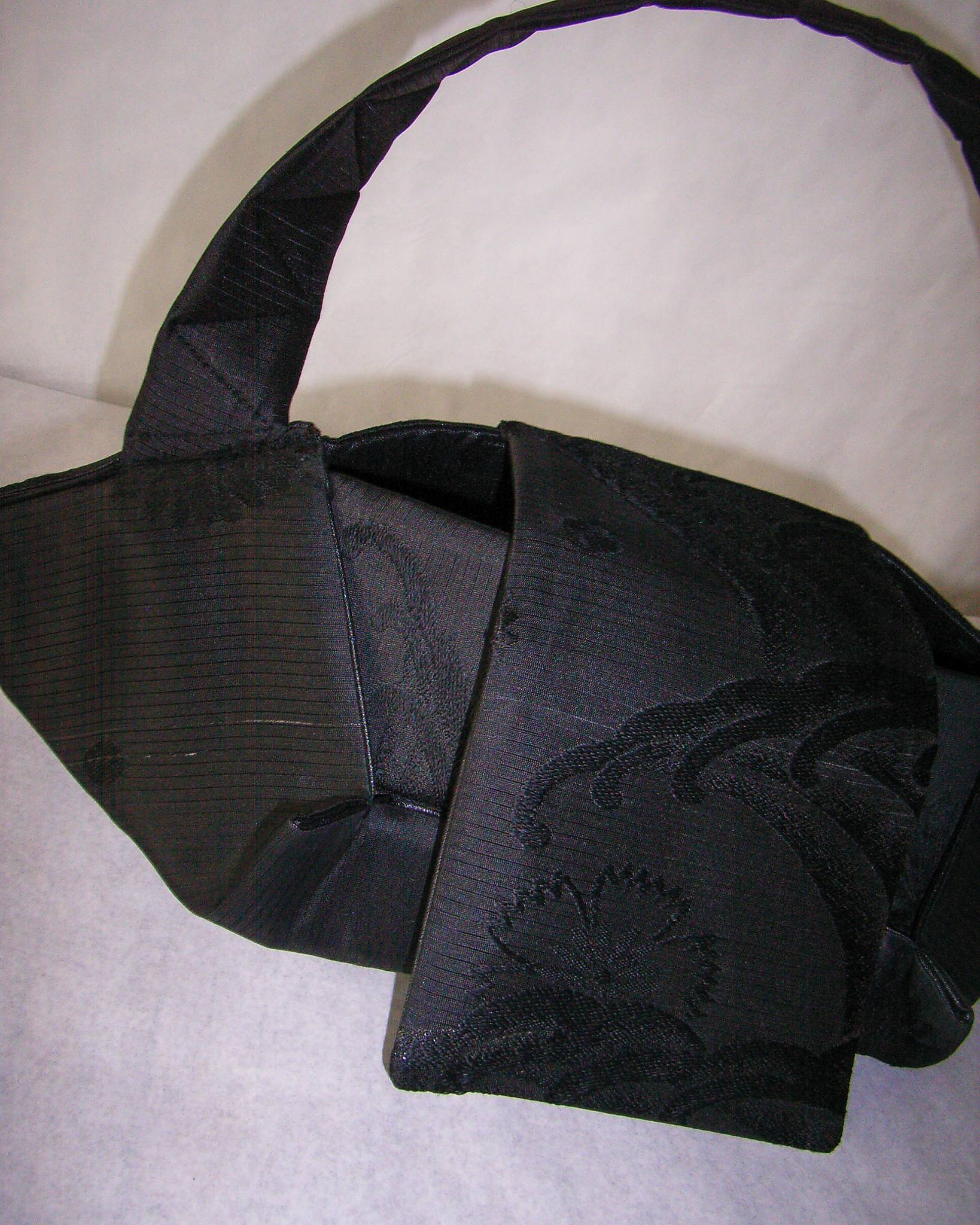 Origami Tote Bag Black