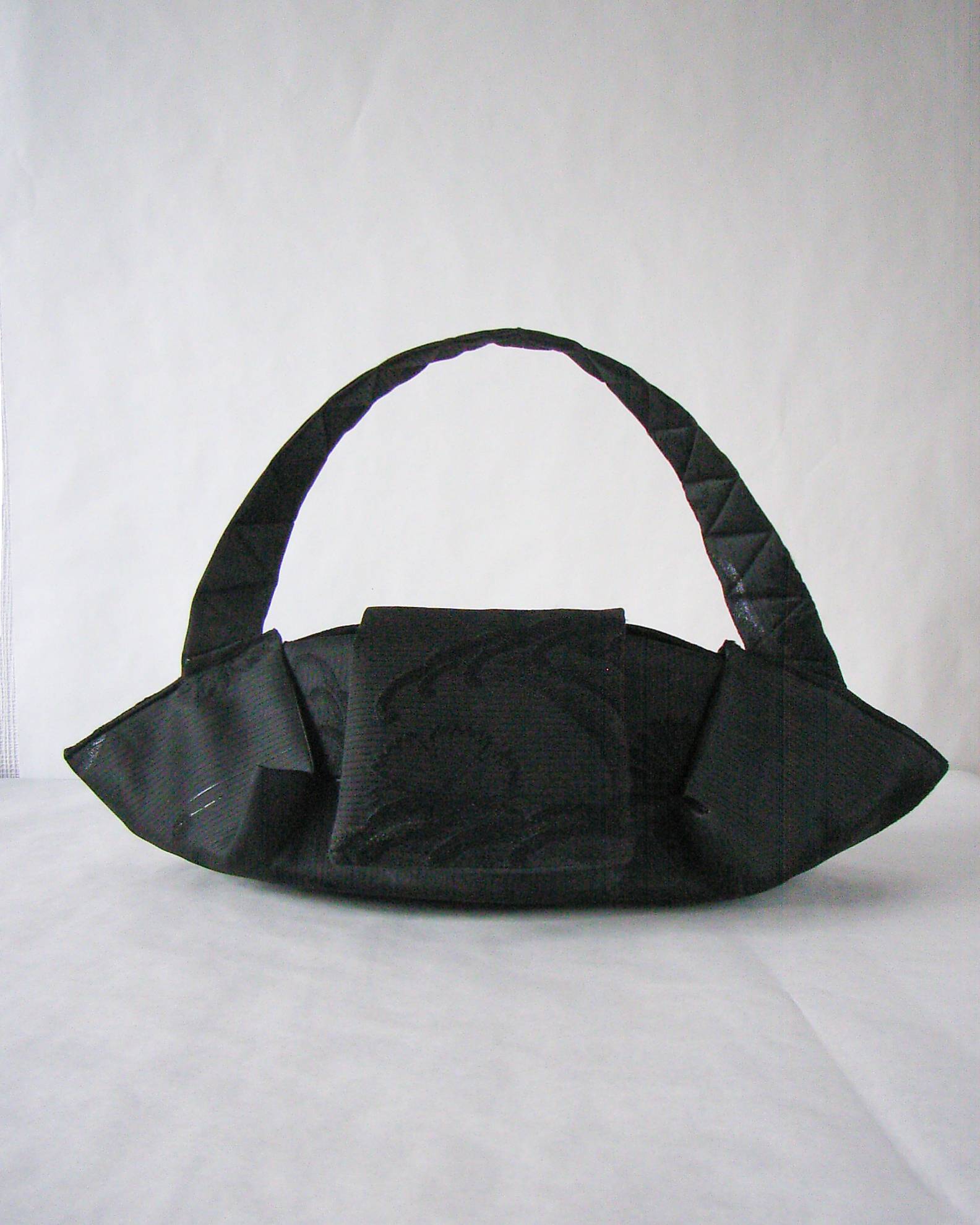 Origami Tote Bag Black