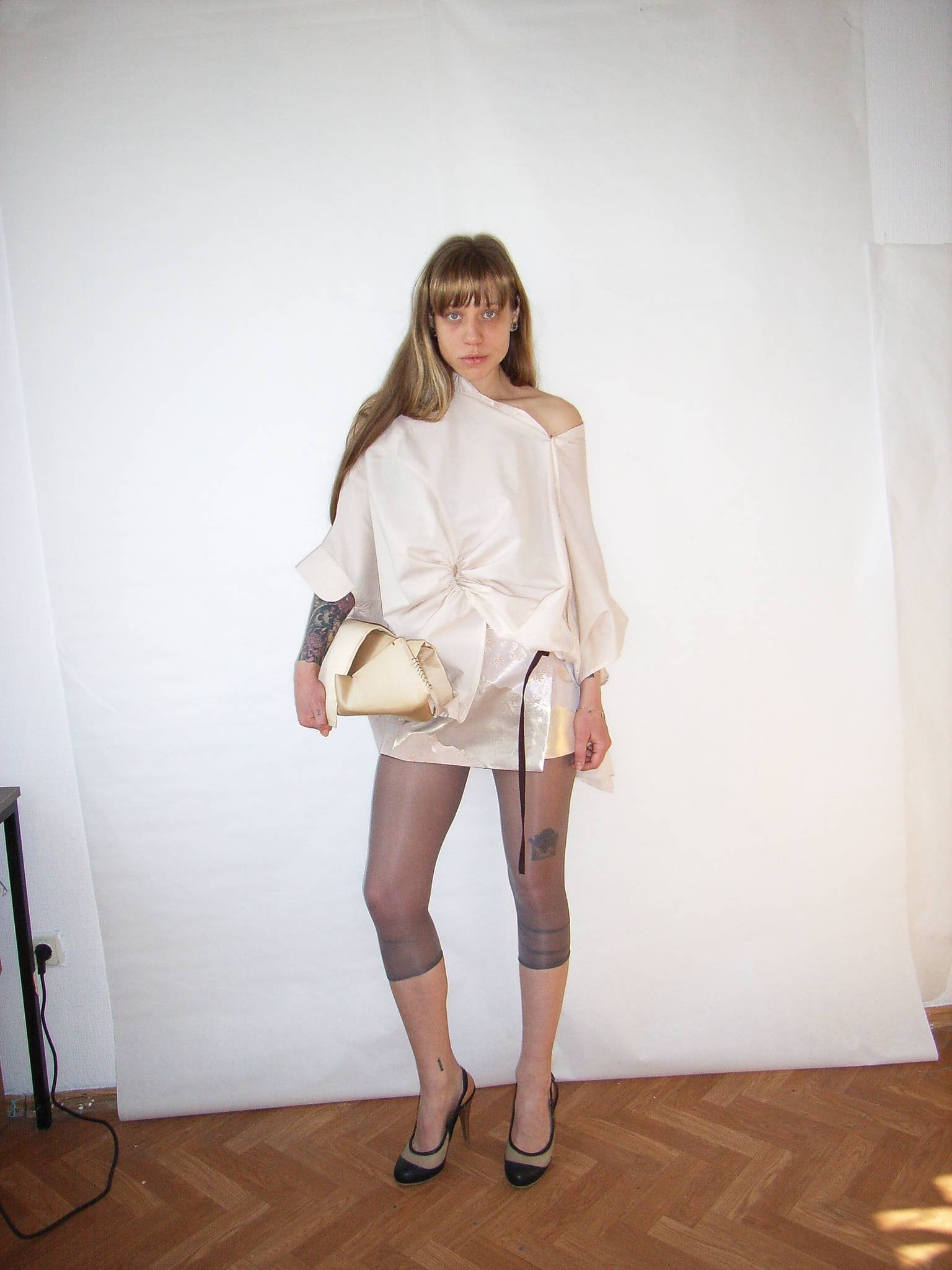 Dusty Peaks Wrap Skirt
