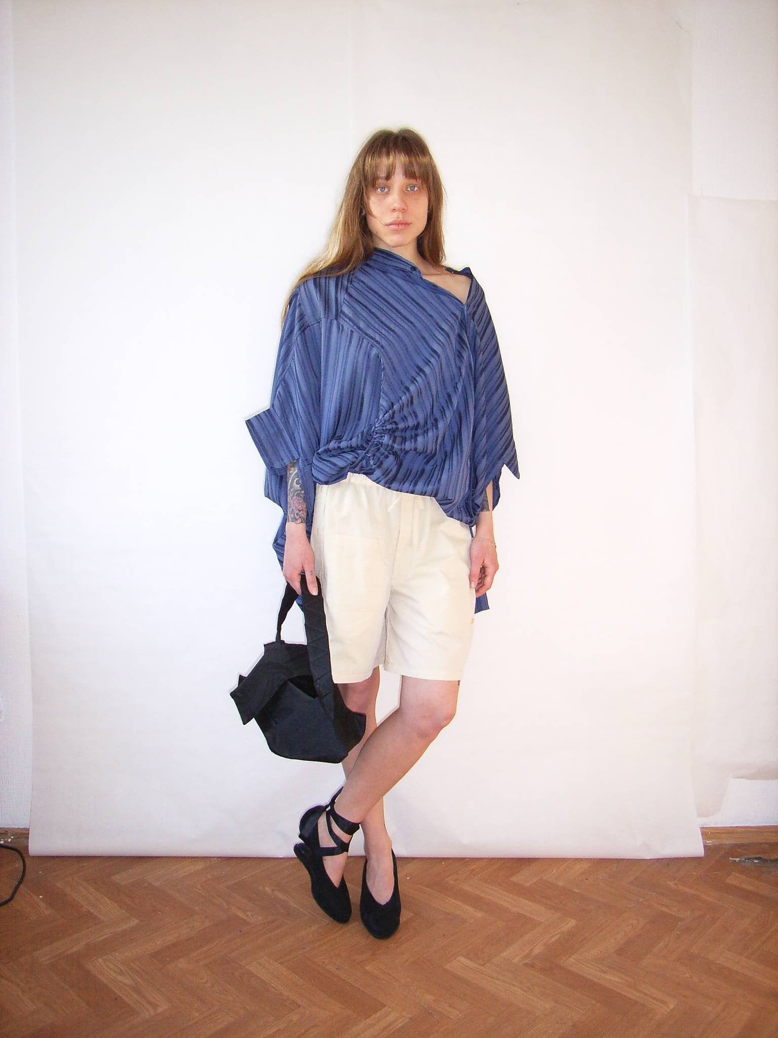 Origami Tote Bag Black