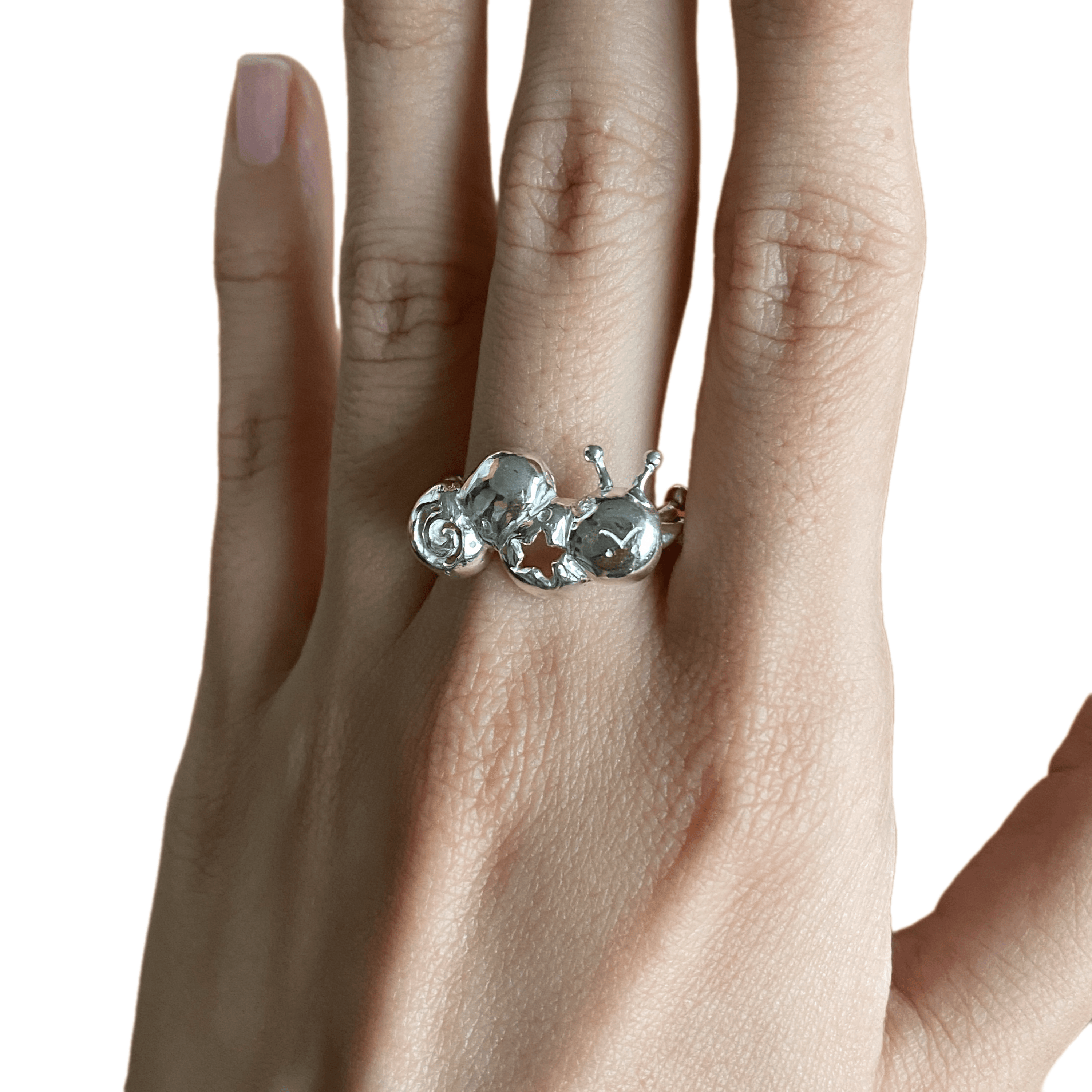 Angry Caterpillar Ring