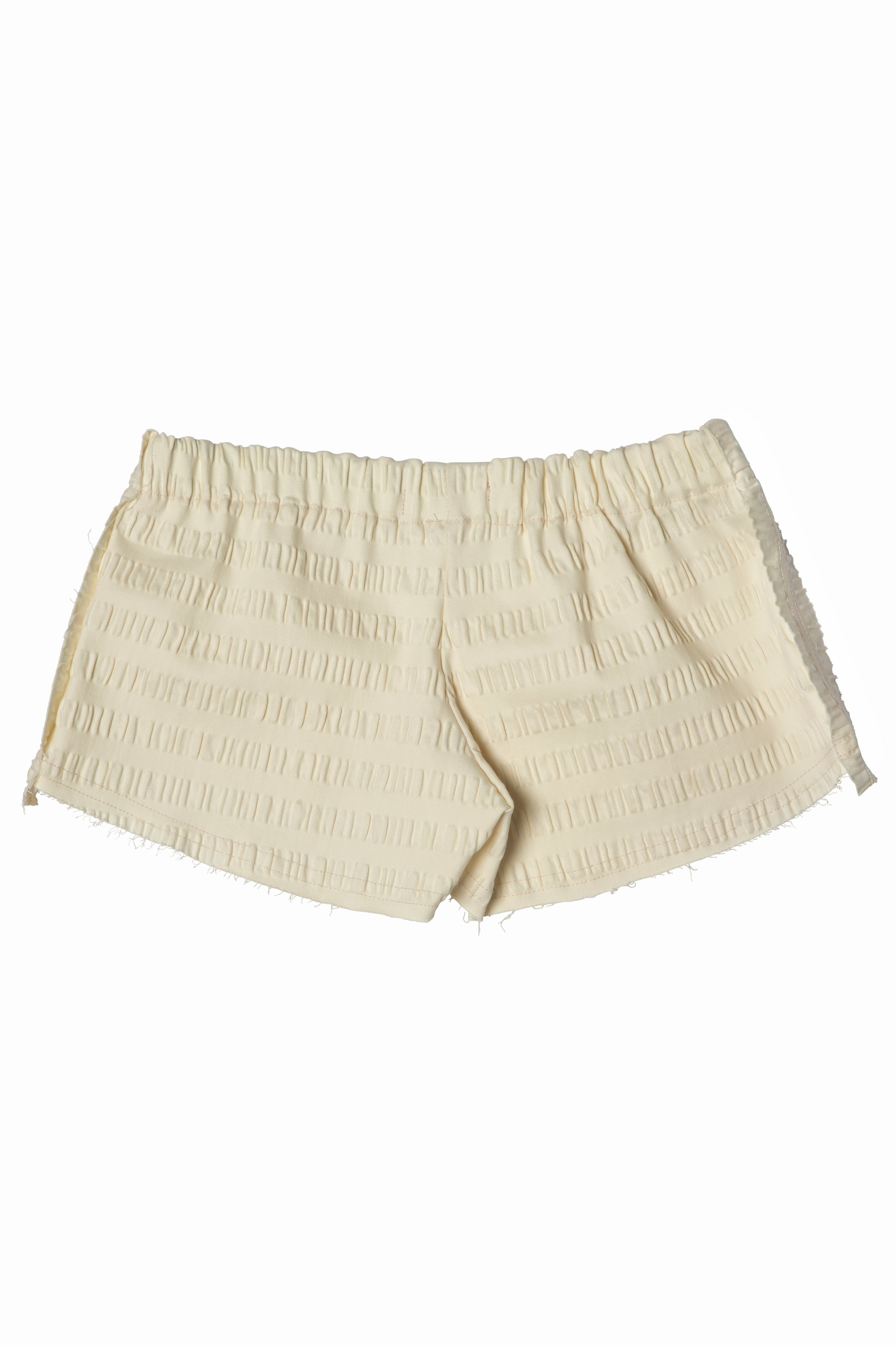 Rift Micro Shorts Cream
