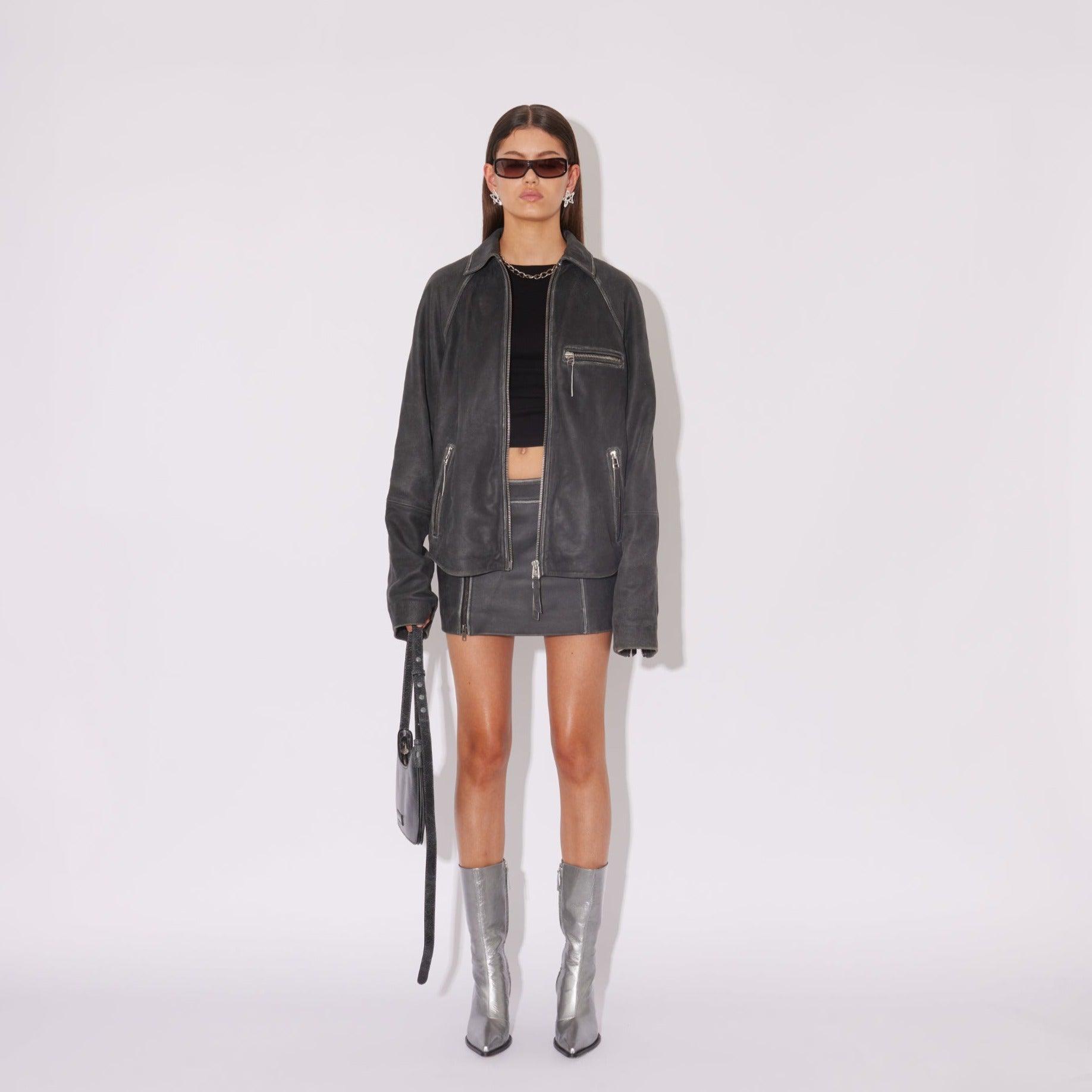 로키 바이커 재킷