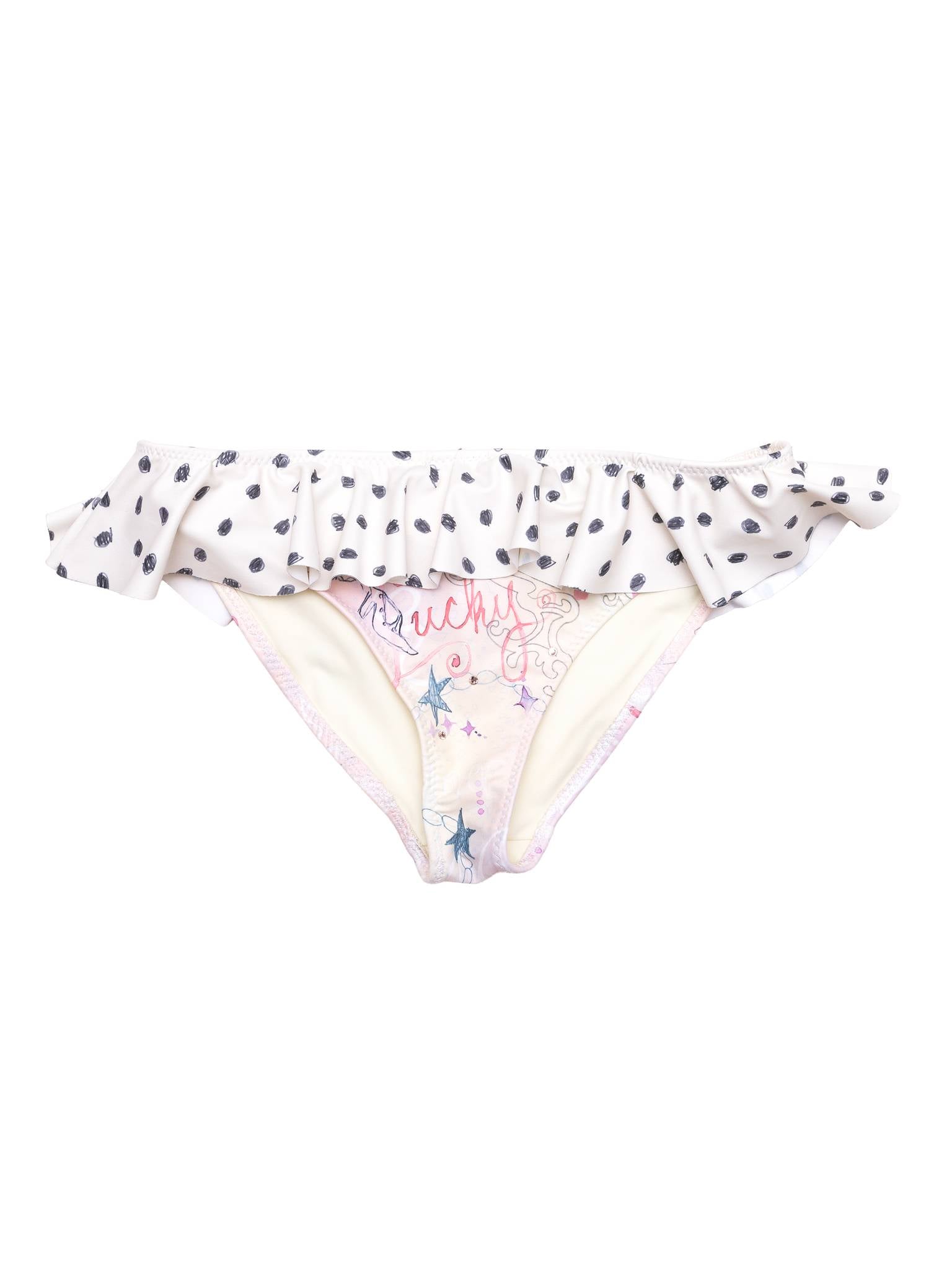 Lucky 7 Sketchbook Ruffle Dot Bottoms