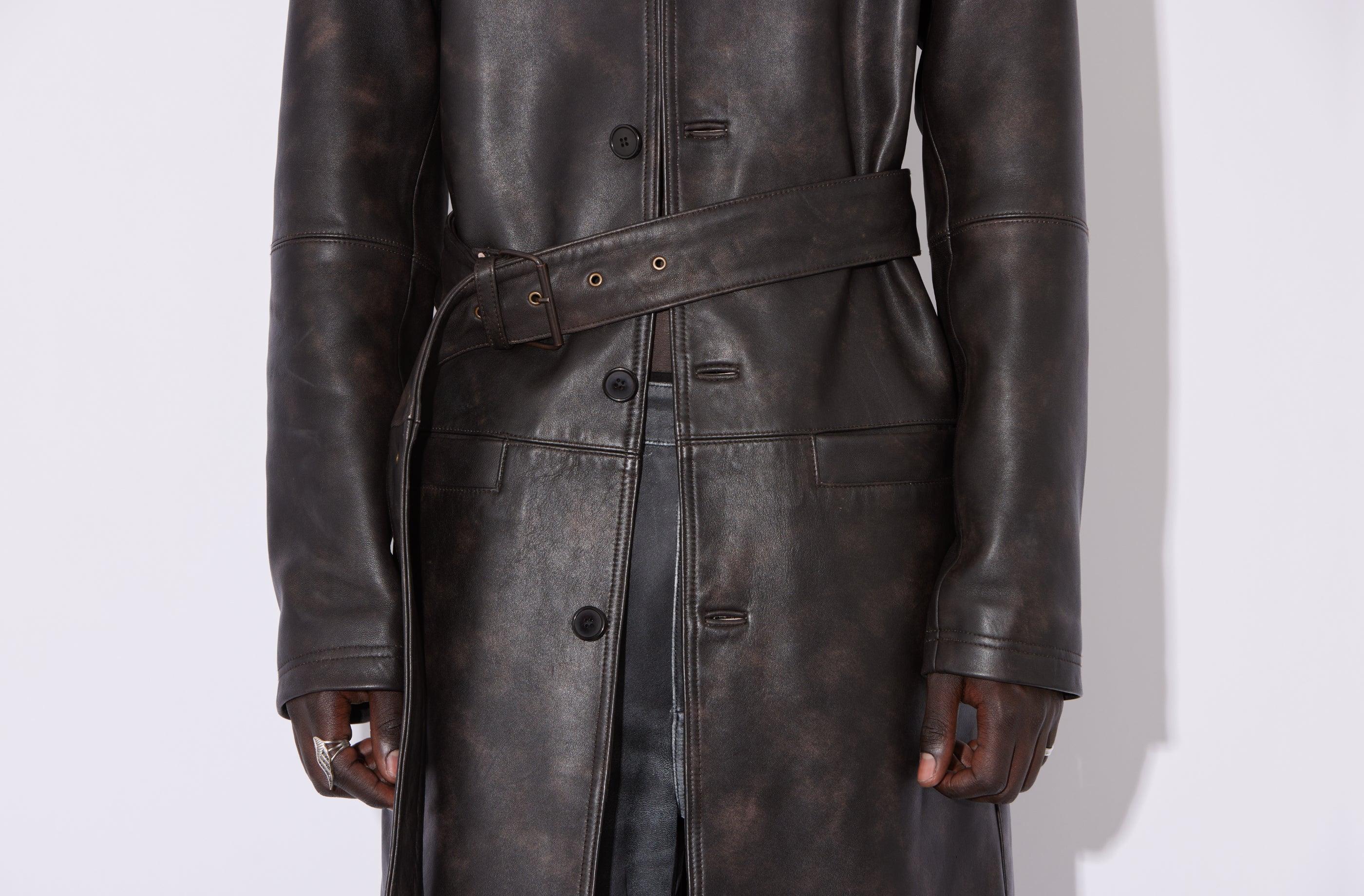 Ryder Leather Coat