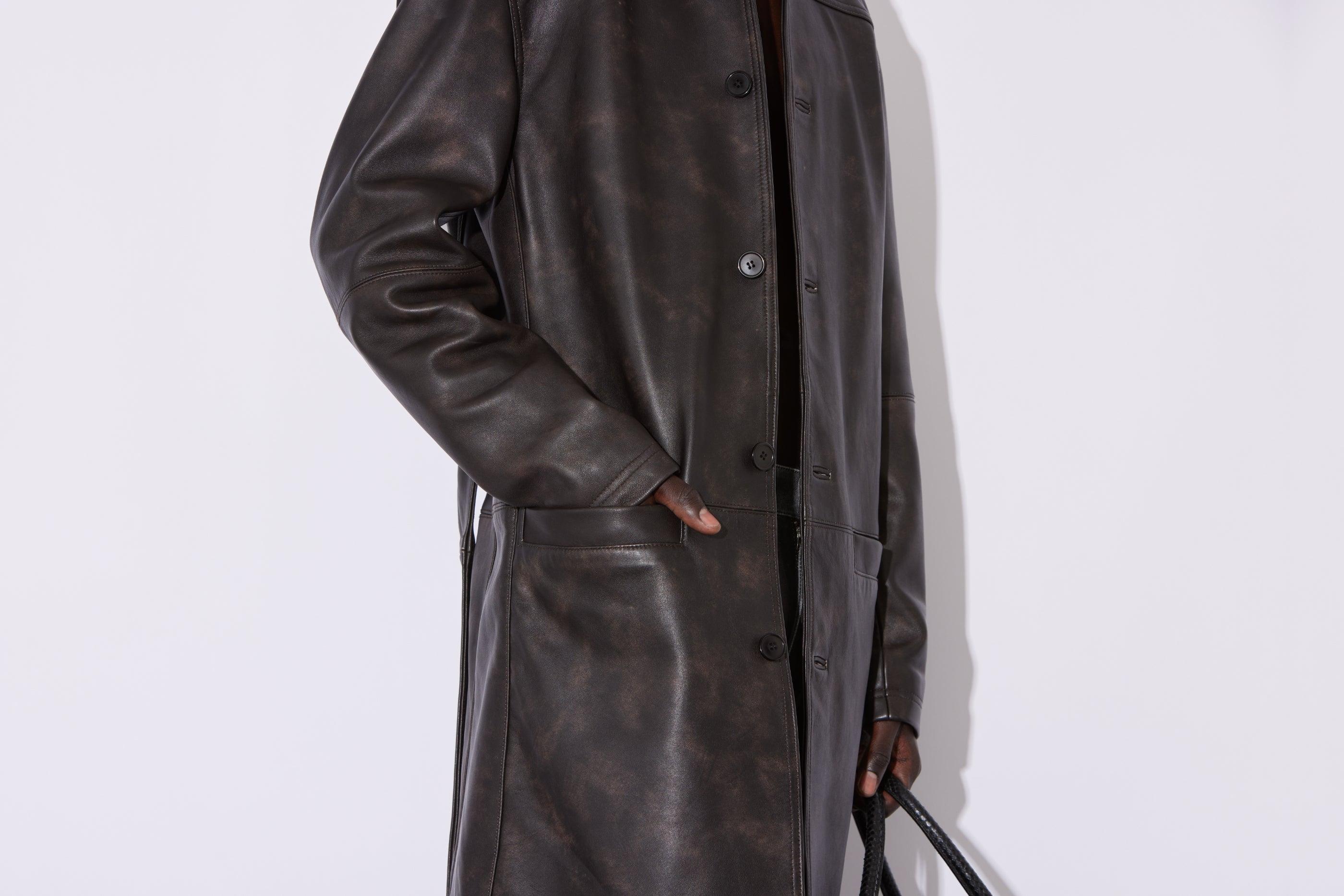 Ryder Leather Coat
