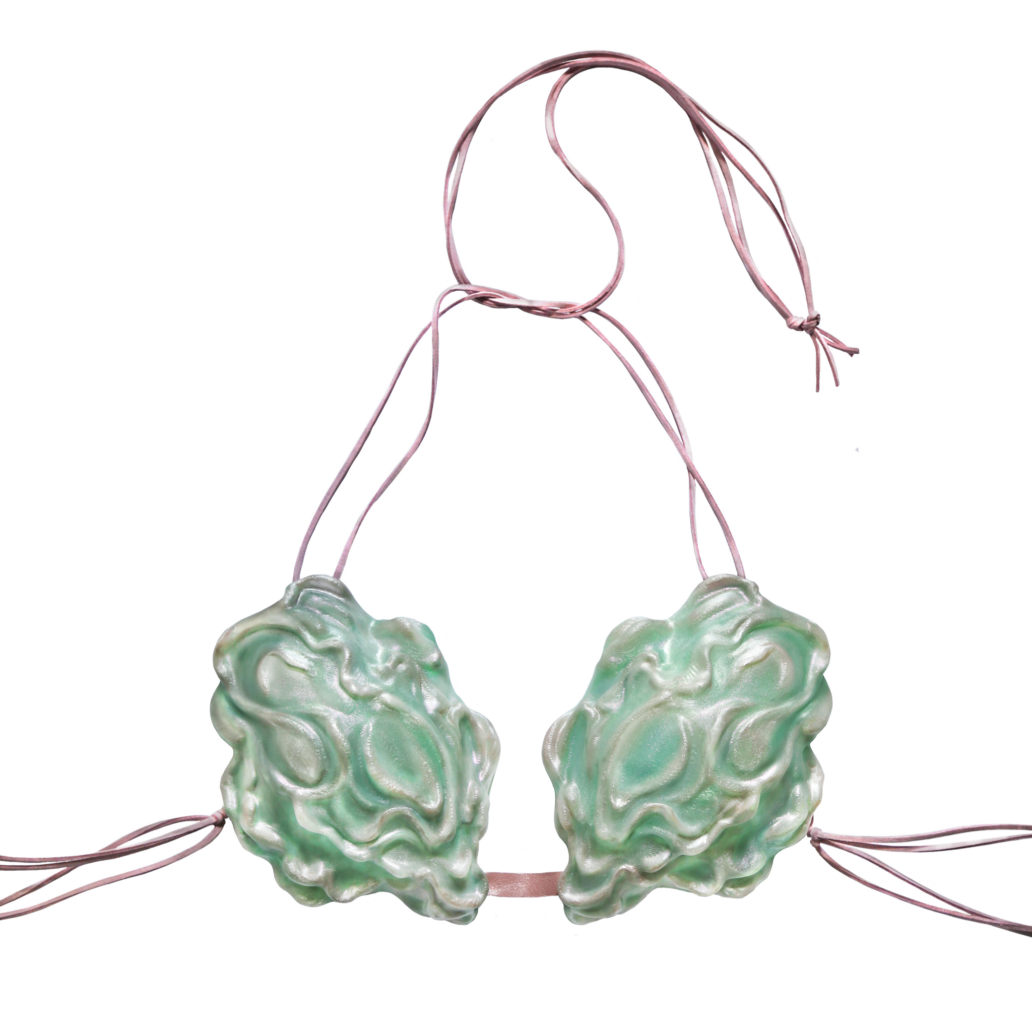 Mint Shell Bra