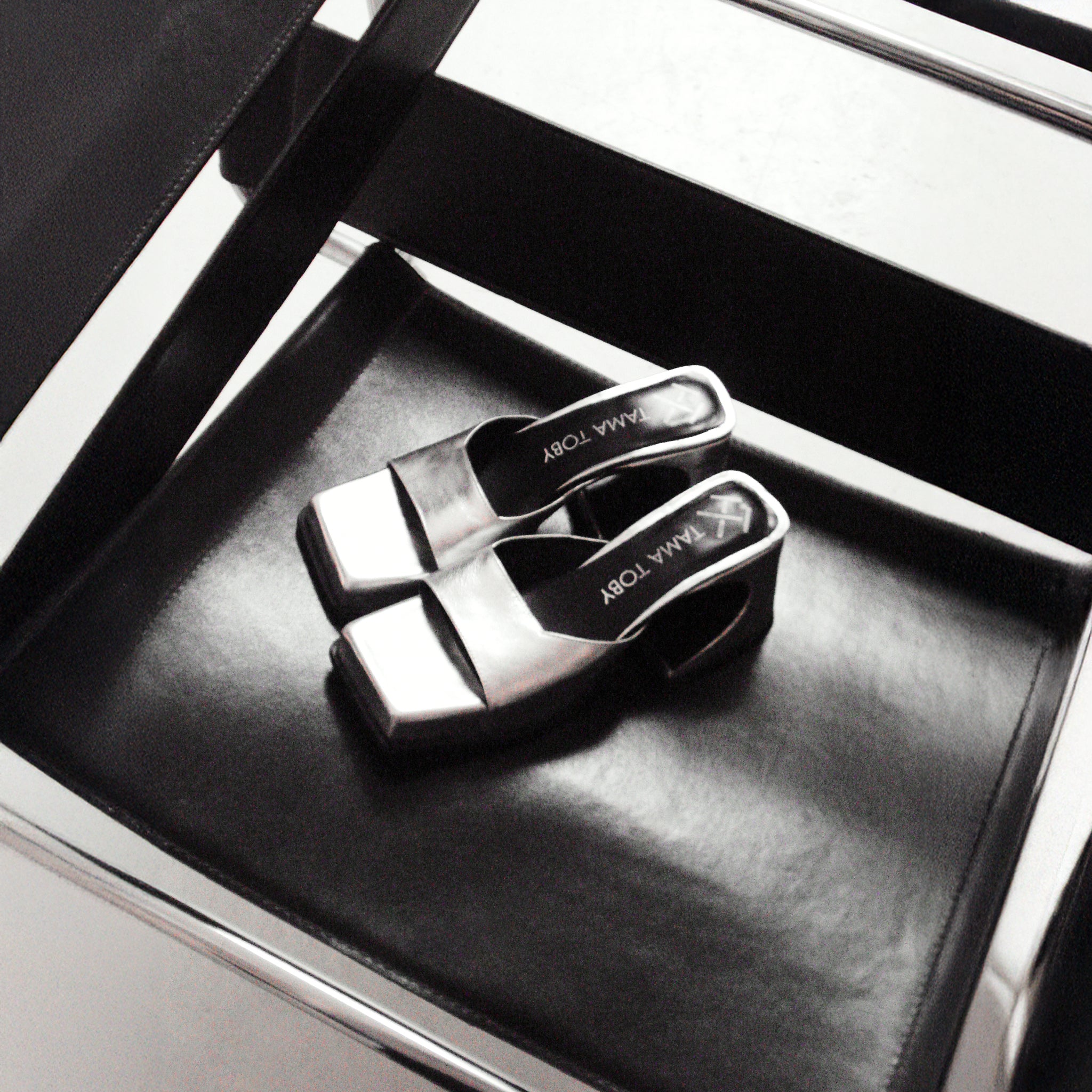 Silver Gigi Slide