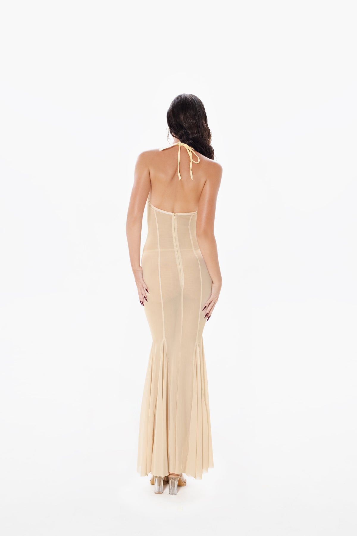 Siren Maxi Dress in Butter