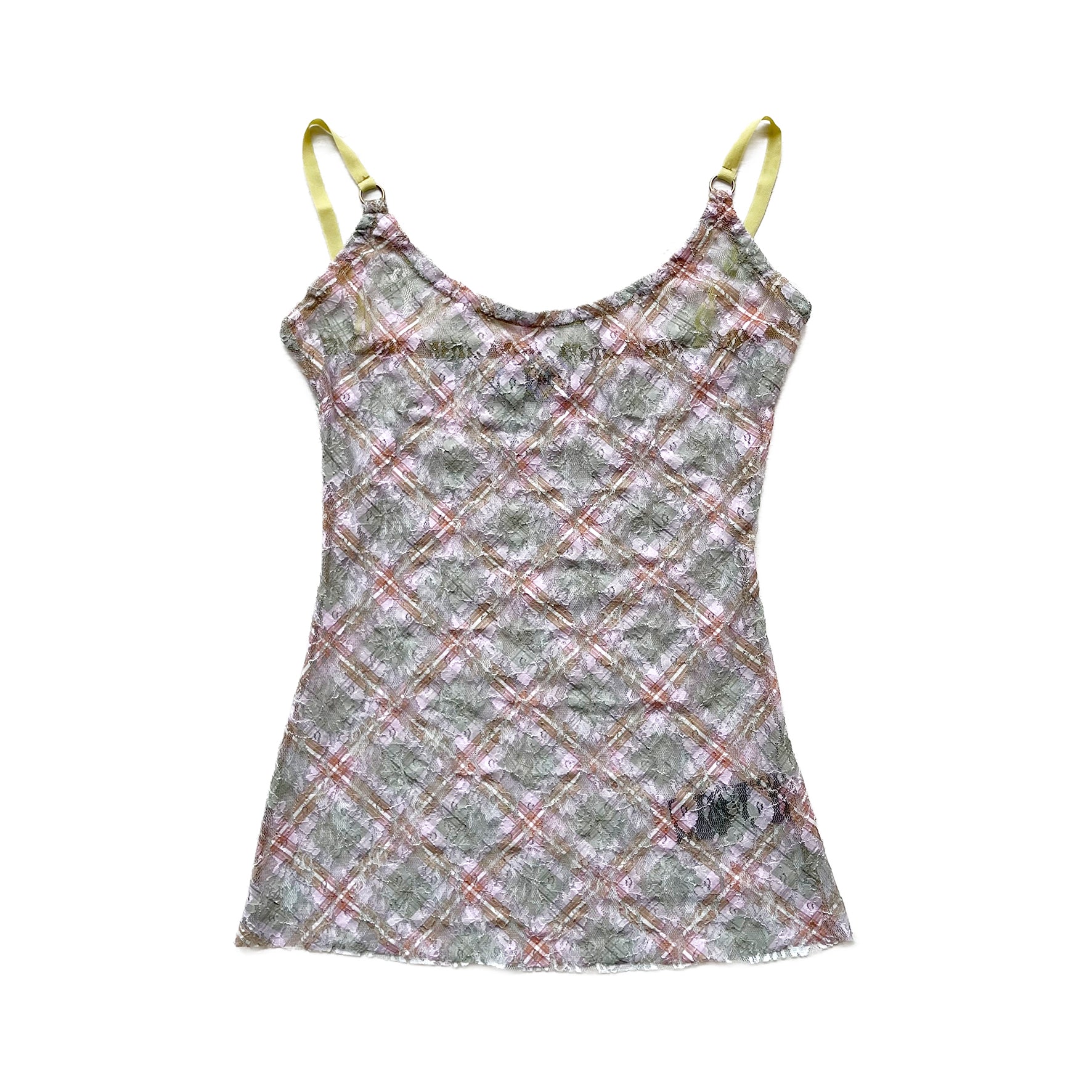 스트레치 레이스 캐미탑