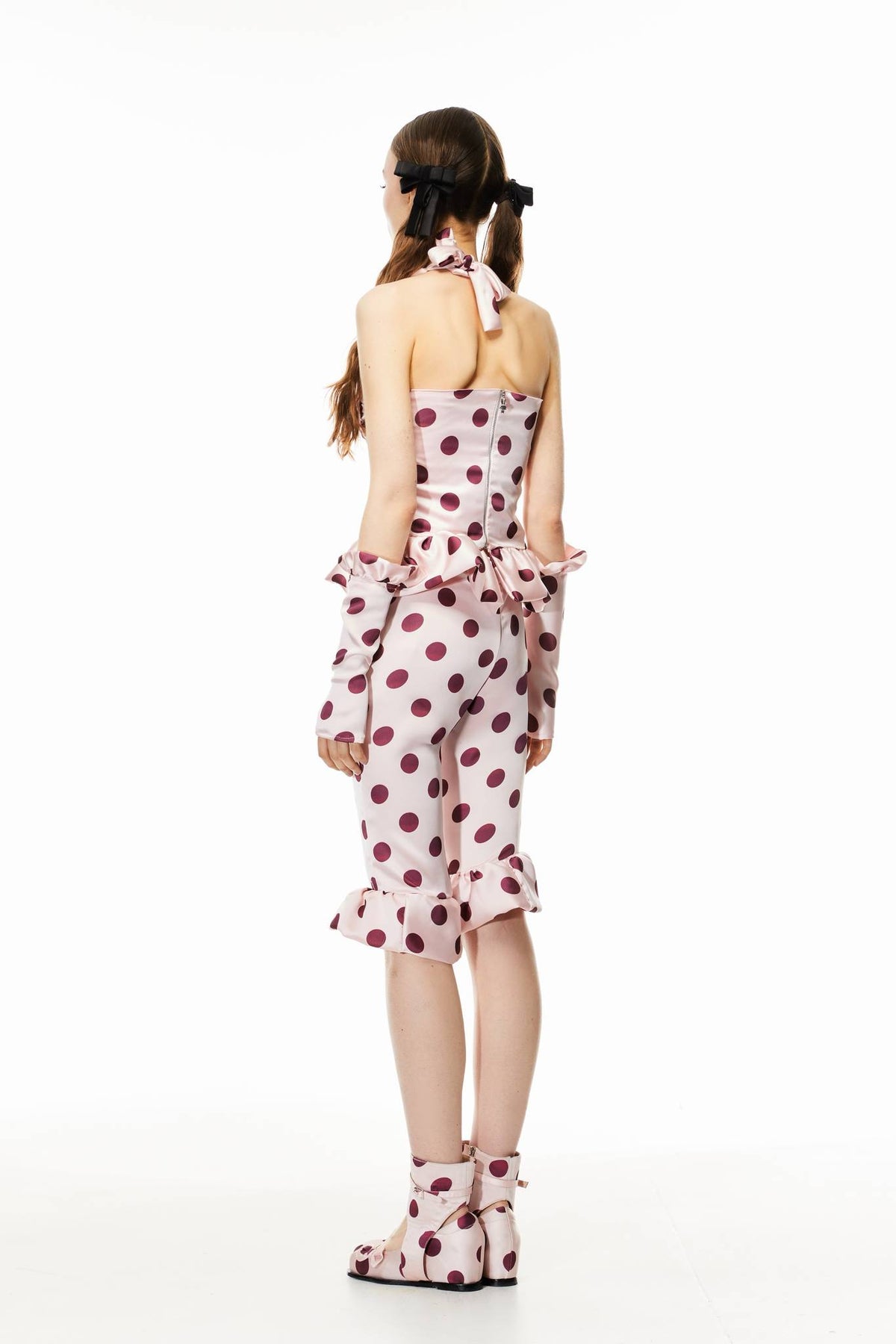 Doll Duchess Halter Corset+Gloves