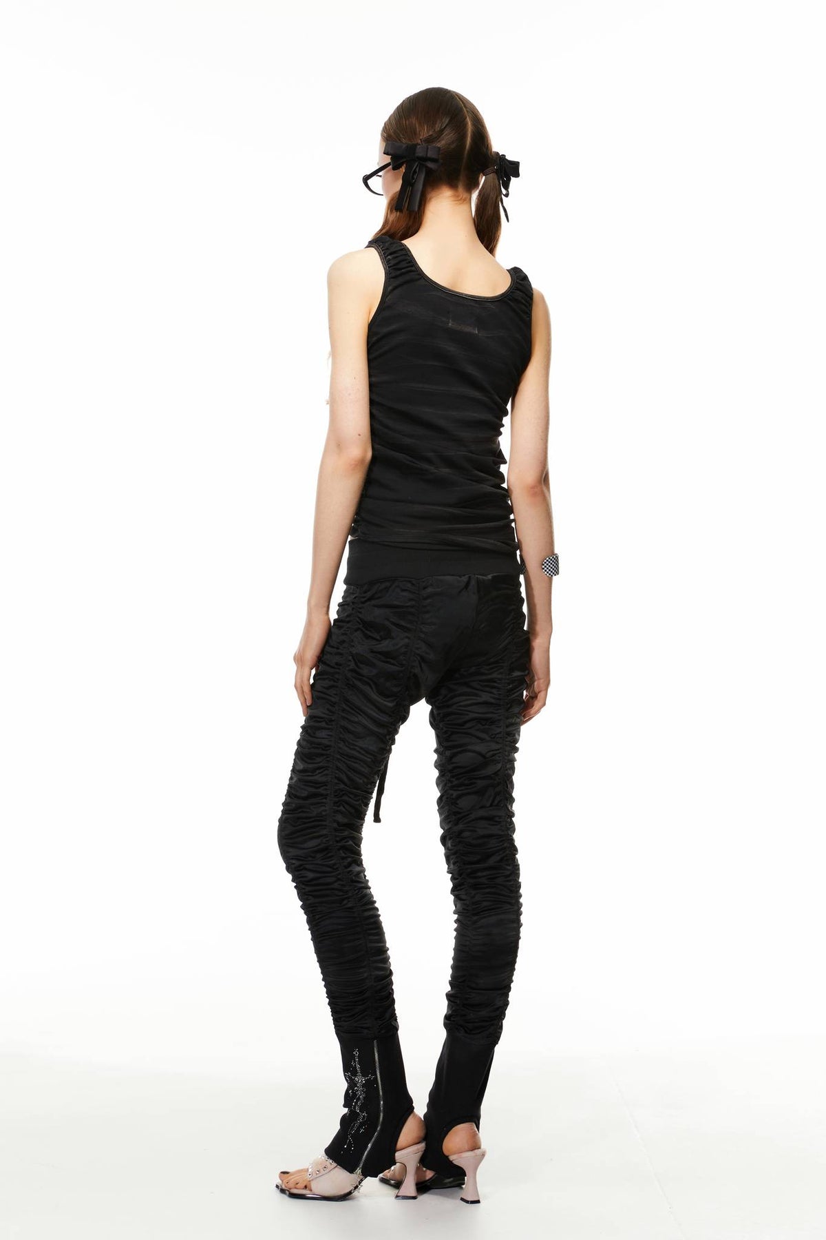 SXY Ruche Stirrup Pants