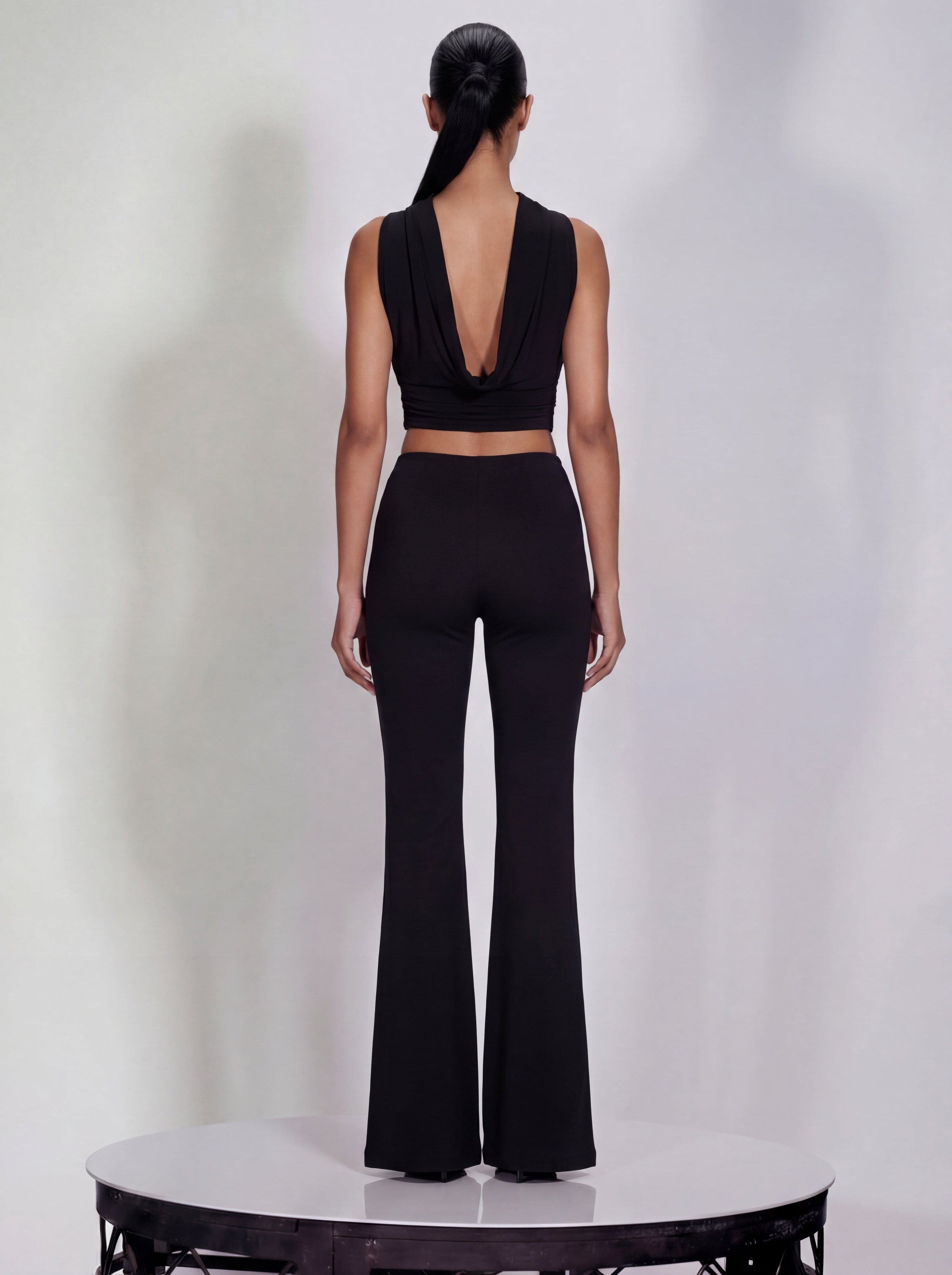 Stay Close Top in Black