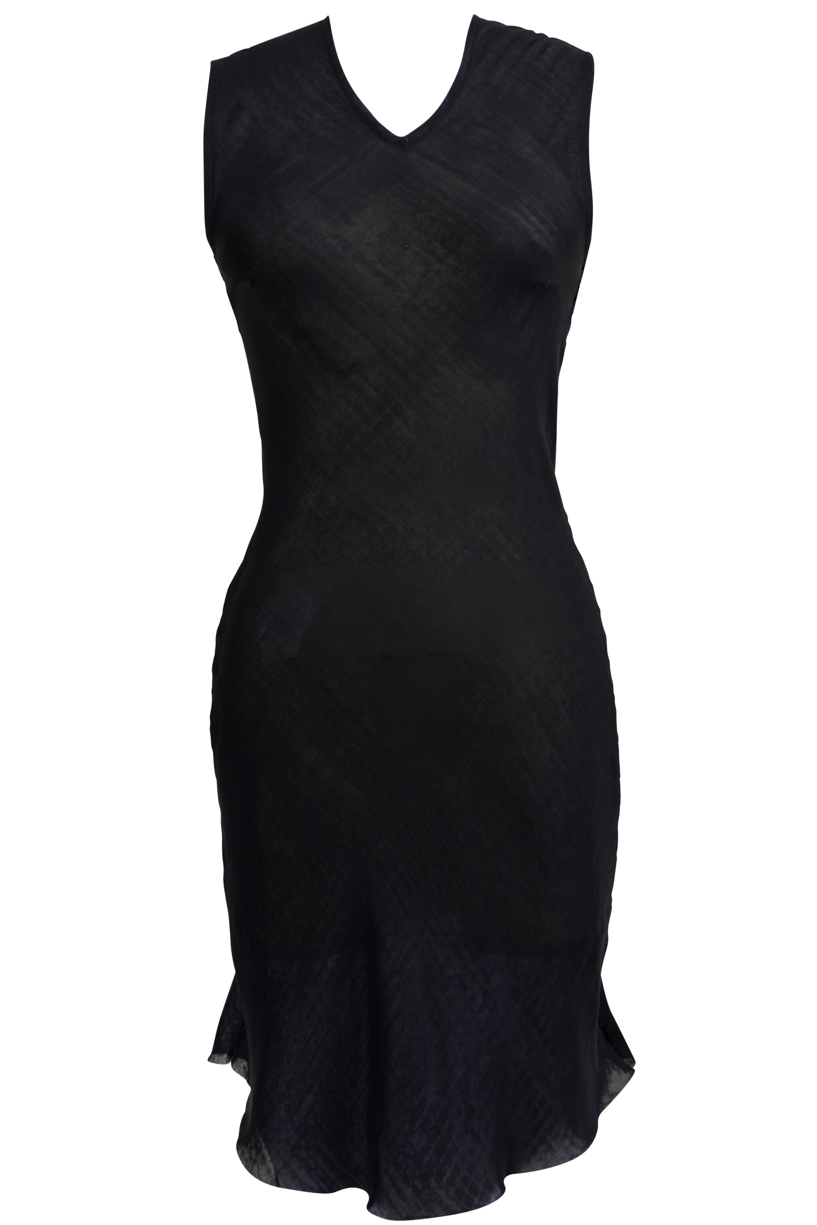 Sui Silk Dress Ink