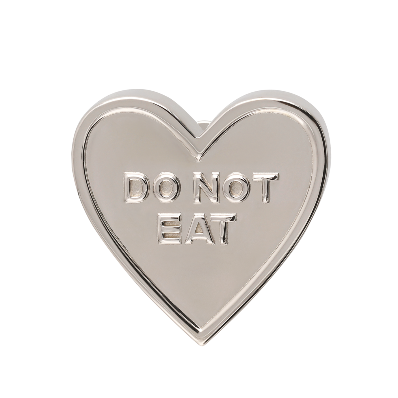 Do Not Eat Heart Earring