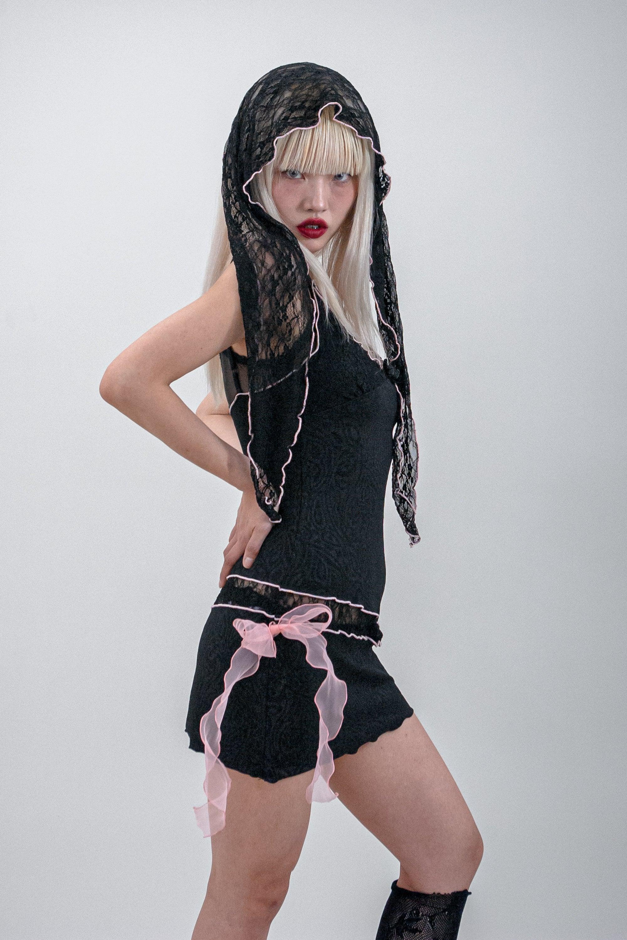 스카프 드레스 세트 