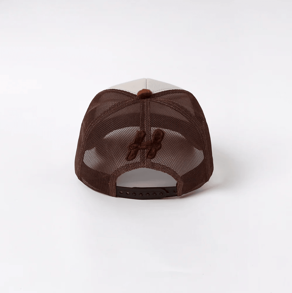 Hana Star Trucker-Mütze in Braun