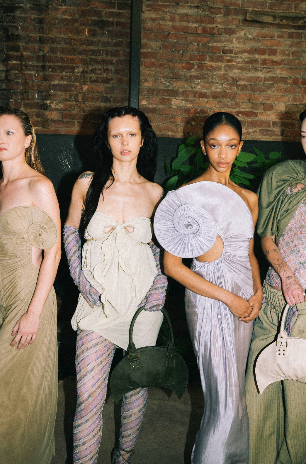 Lace Stockings Purple Stripe