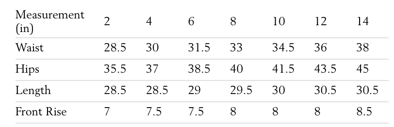 Miller Capri in Grey Pinstripe