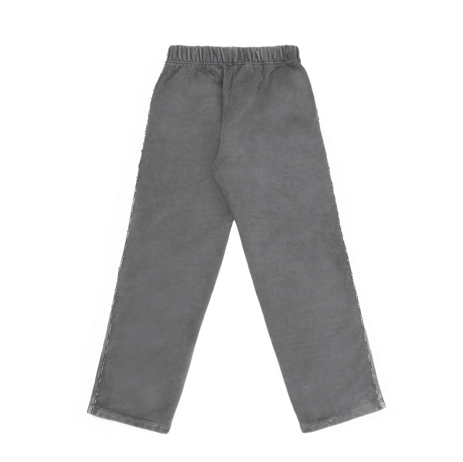 Beaded Track Pant in Grey