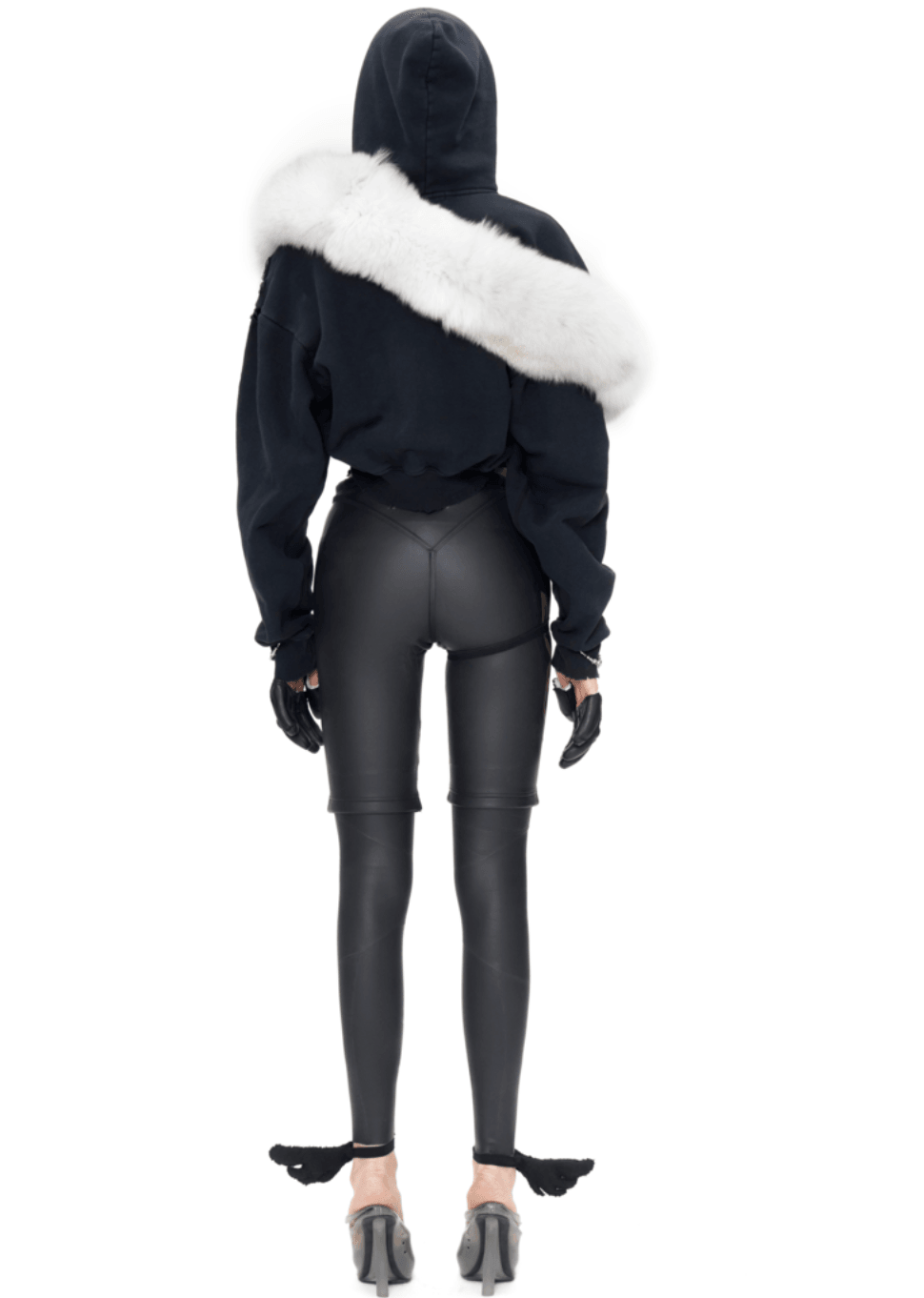 Distressed Jewelry Hoodie