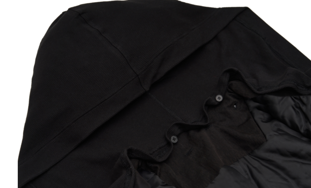 Detachable Hooded Bomber Jacket