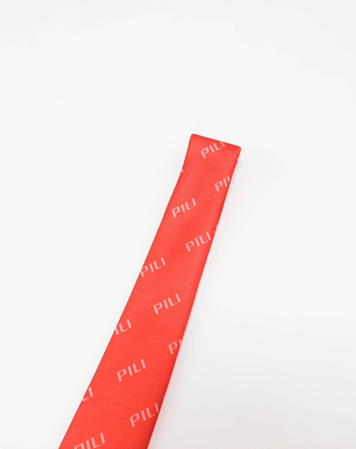 나이트 프린트 실크 넥타이