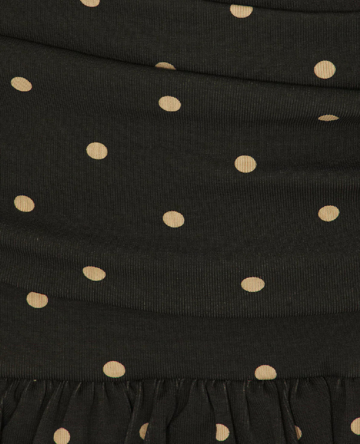 Midnight Polka Bloom Dress