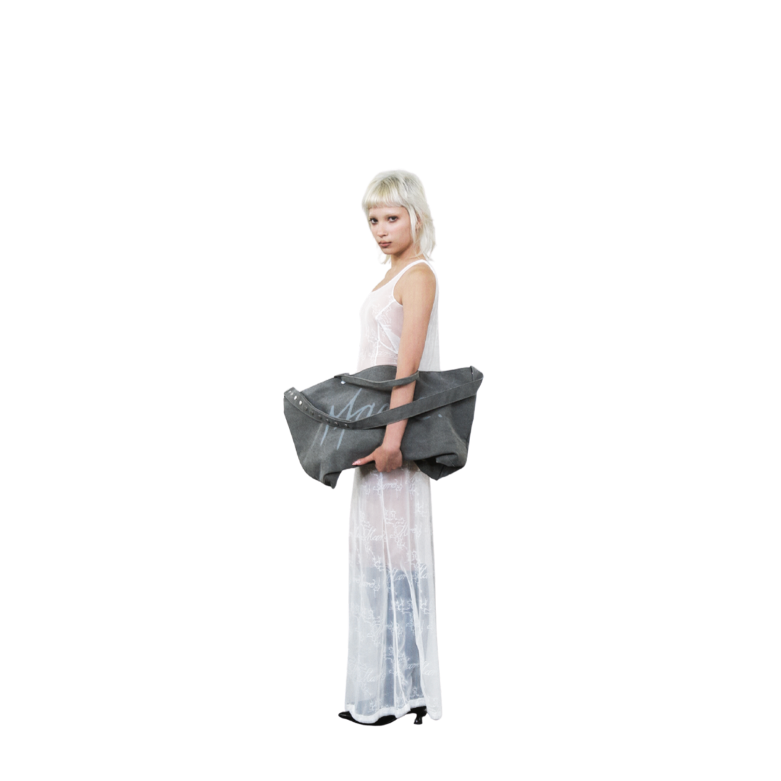 Silver Stud Field Bag
