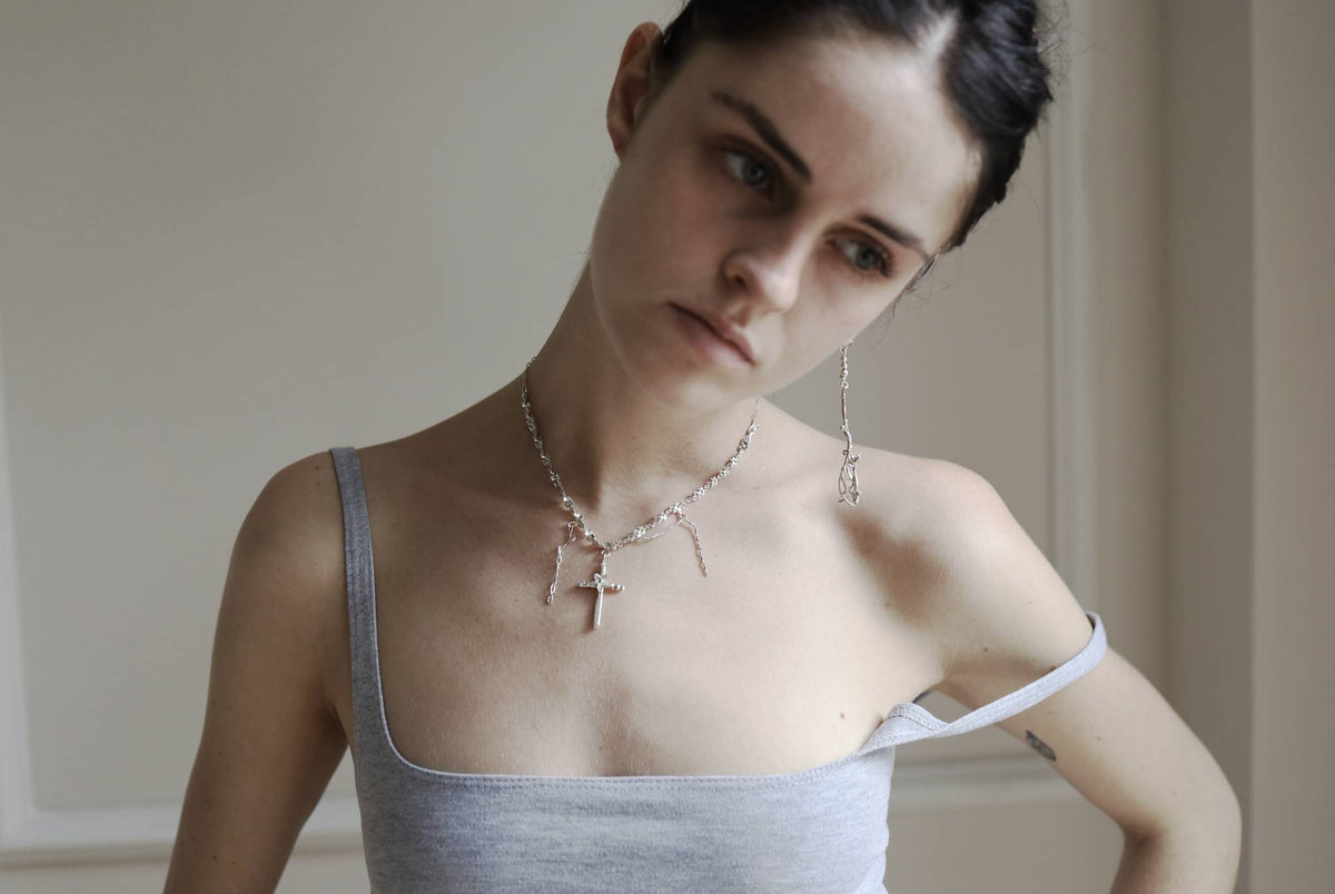 Cross Rol Necklace