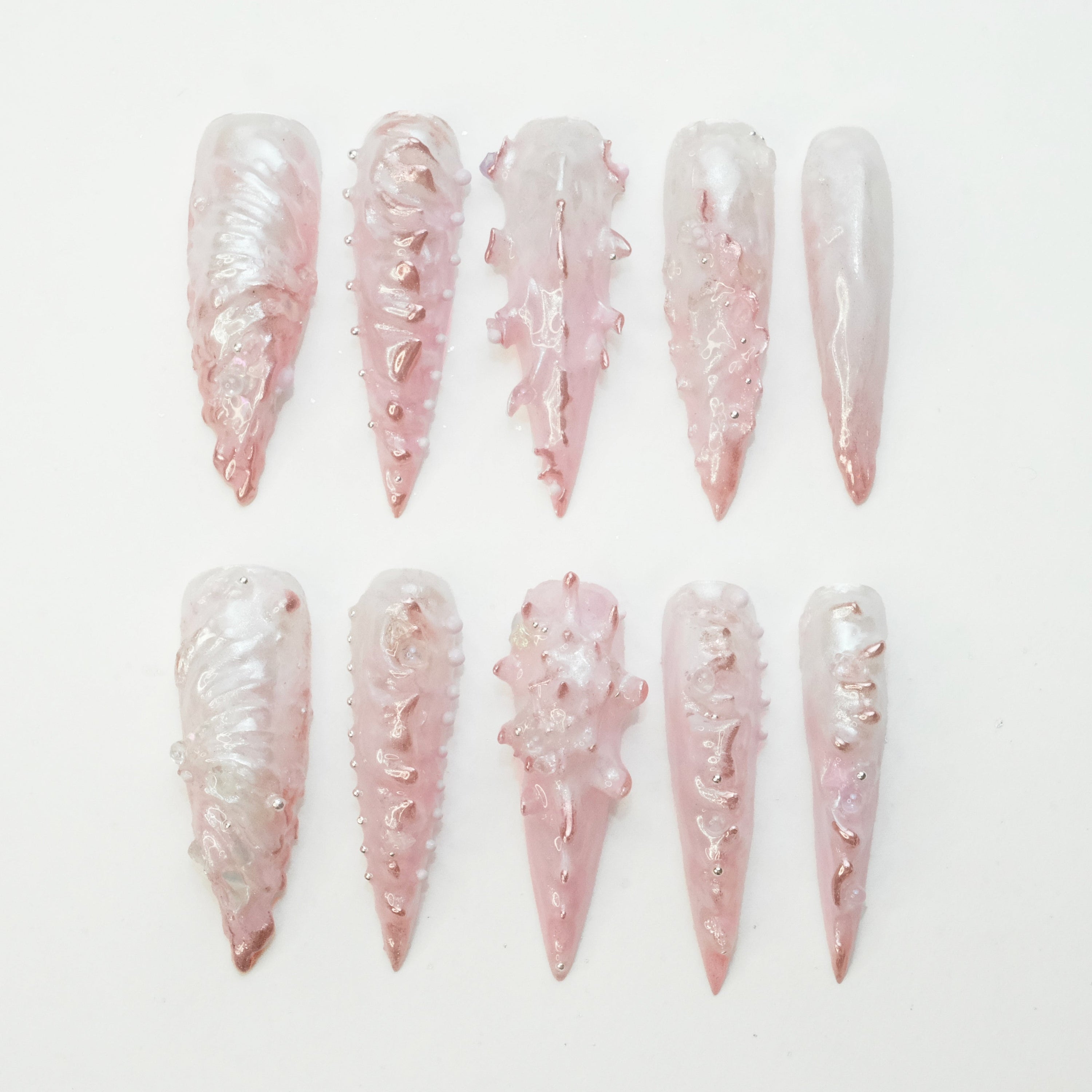 Elafonissi Beach Nails Long