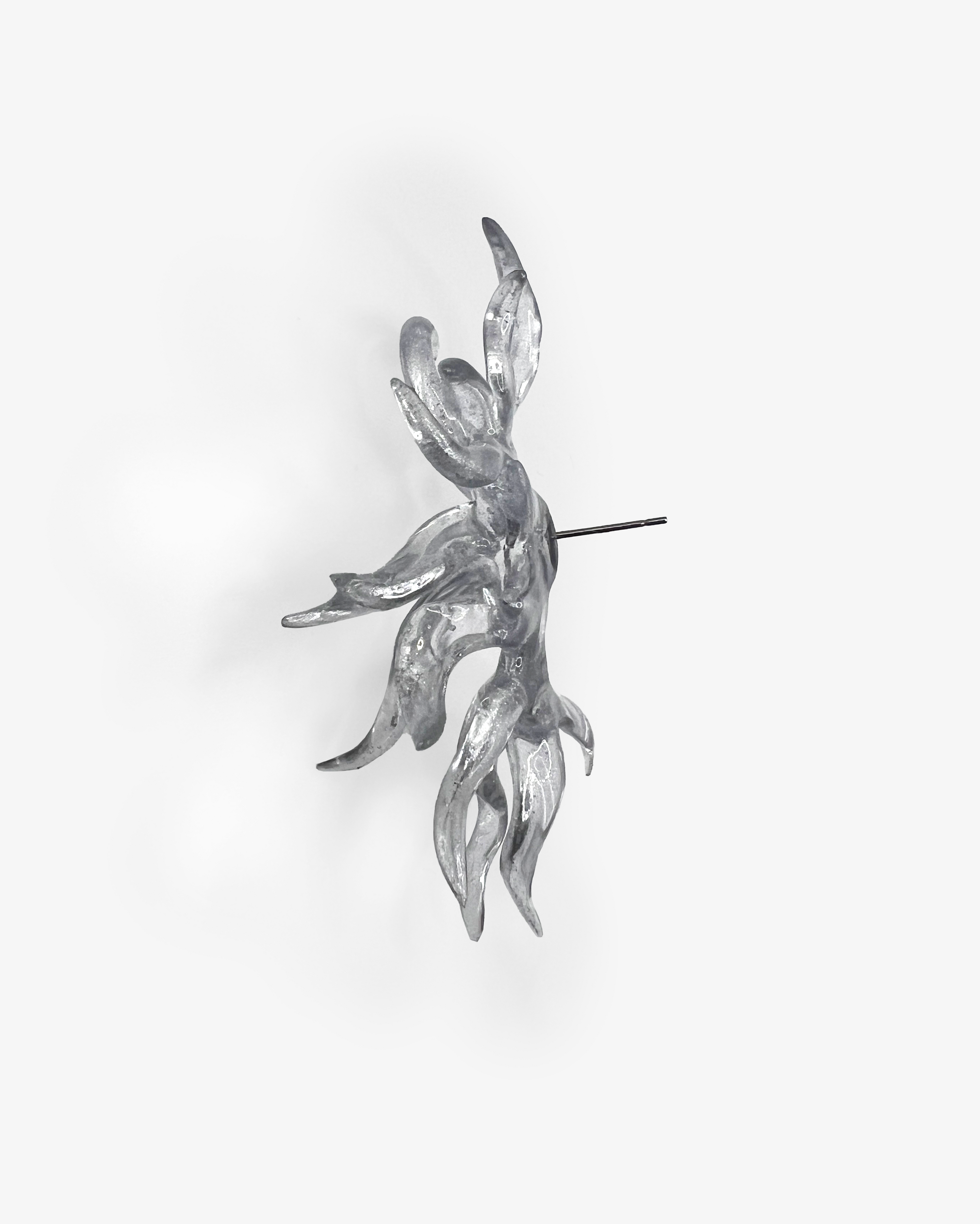 빛나는 산호 귀걸이