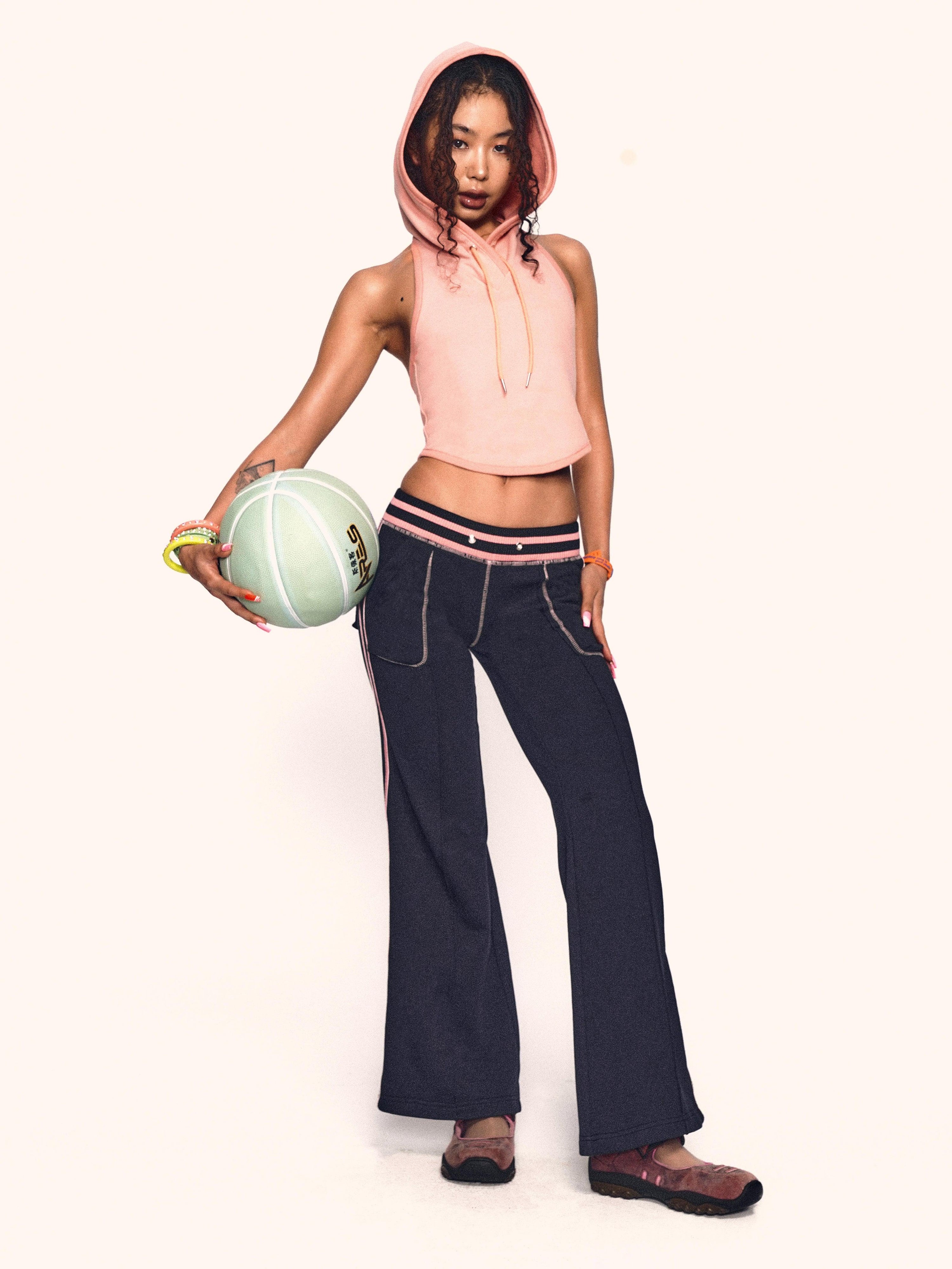 Stardust Low-Rise Bootcut Pants