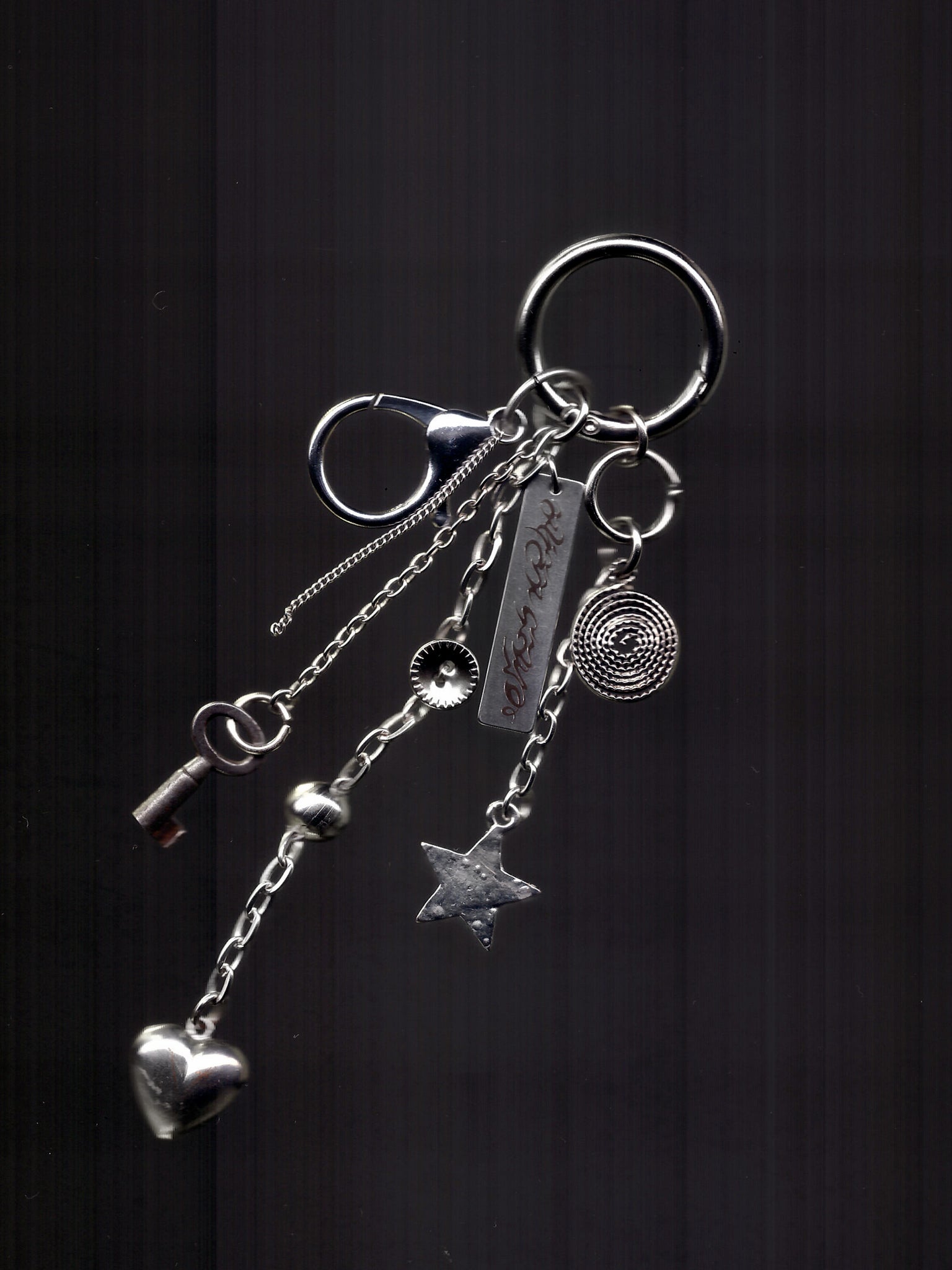 Stellar Heart Keychain
