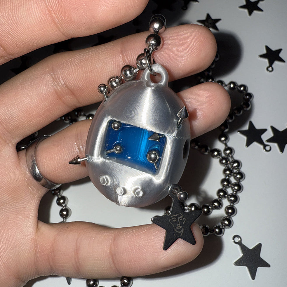 Tamagojimi Necklace in Silver – ap0cene