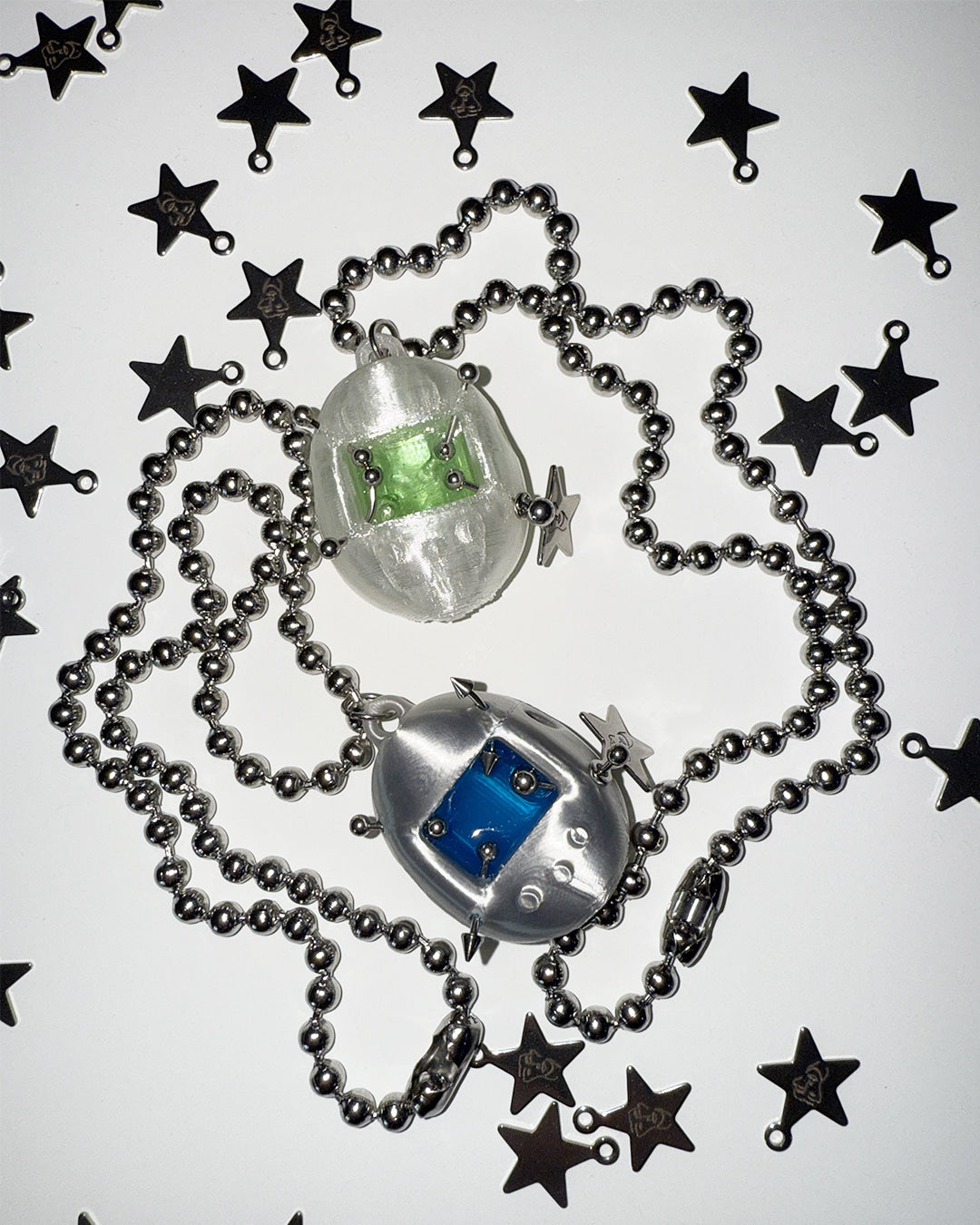 Tamagojimi Necklace in Silver – ap0cene