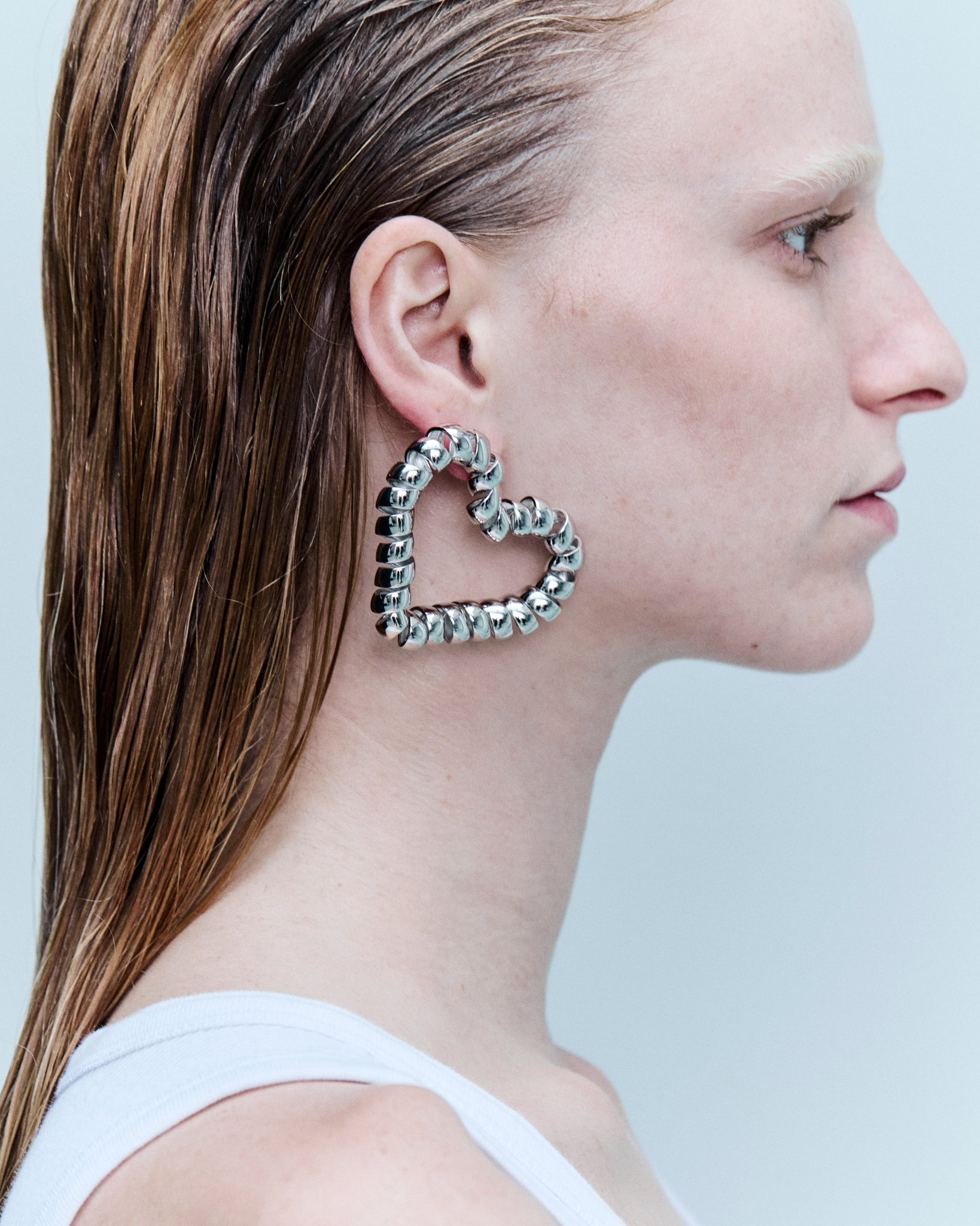 Lolly Heart Earring