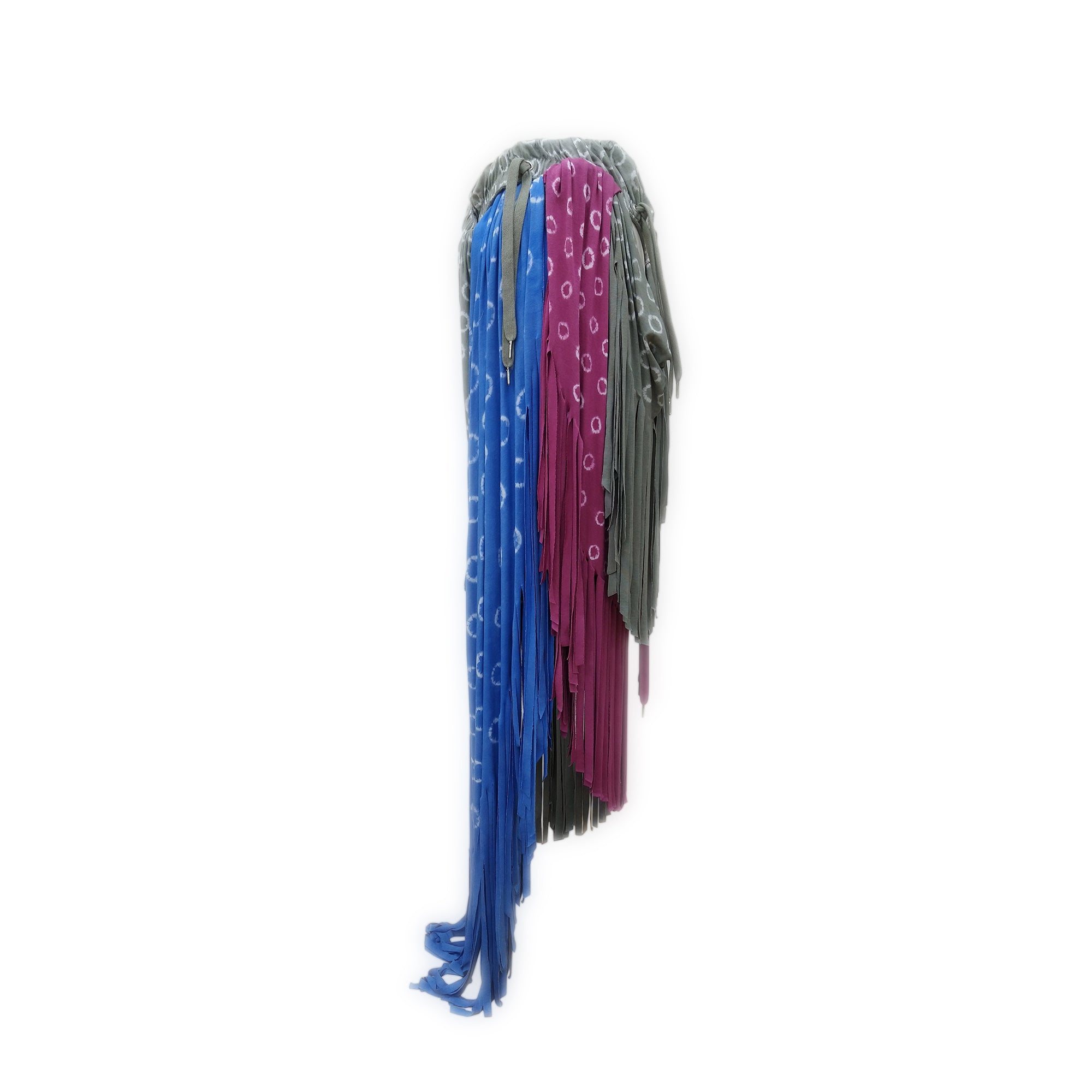 Fringe Tie-dyed Maxi Skirt