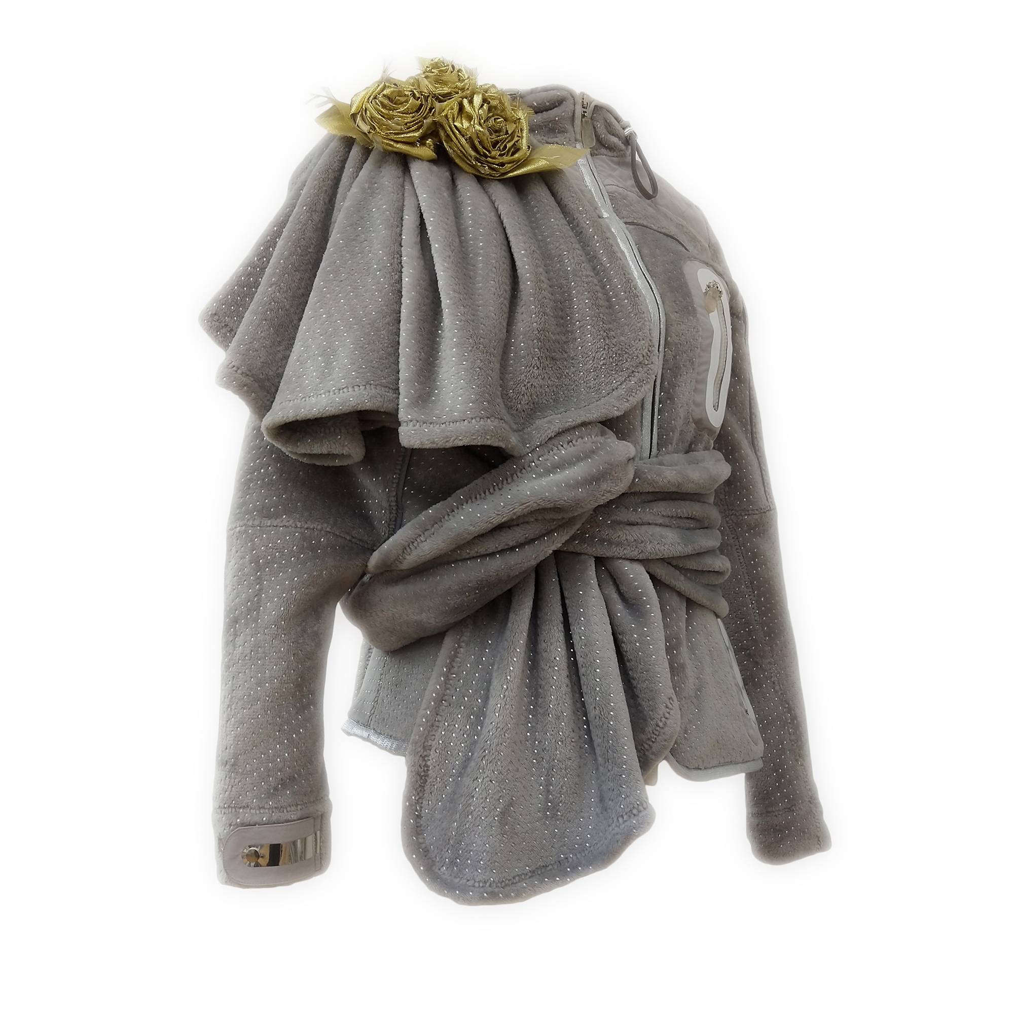 Draped Fleece Jacket