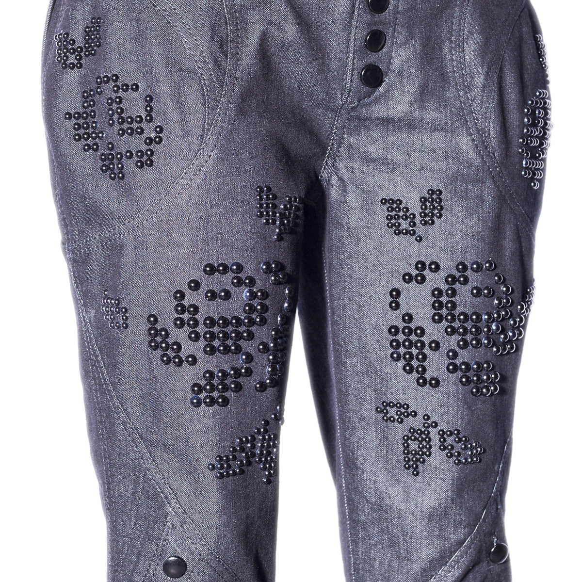 플레어 카프리 팬츠