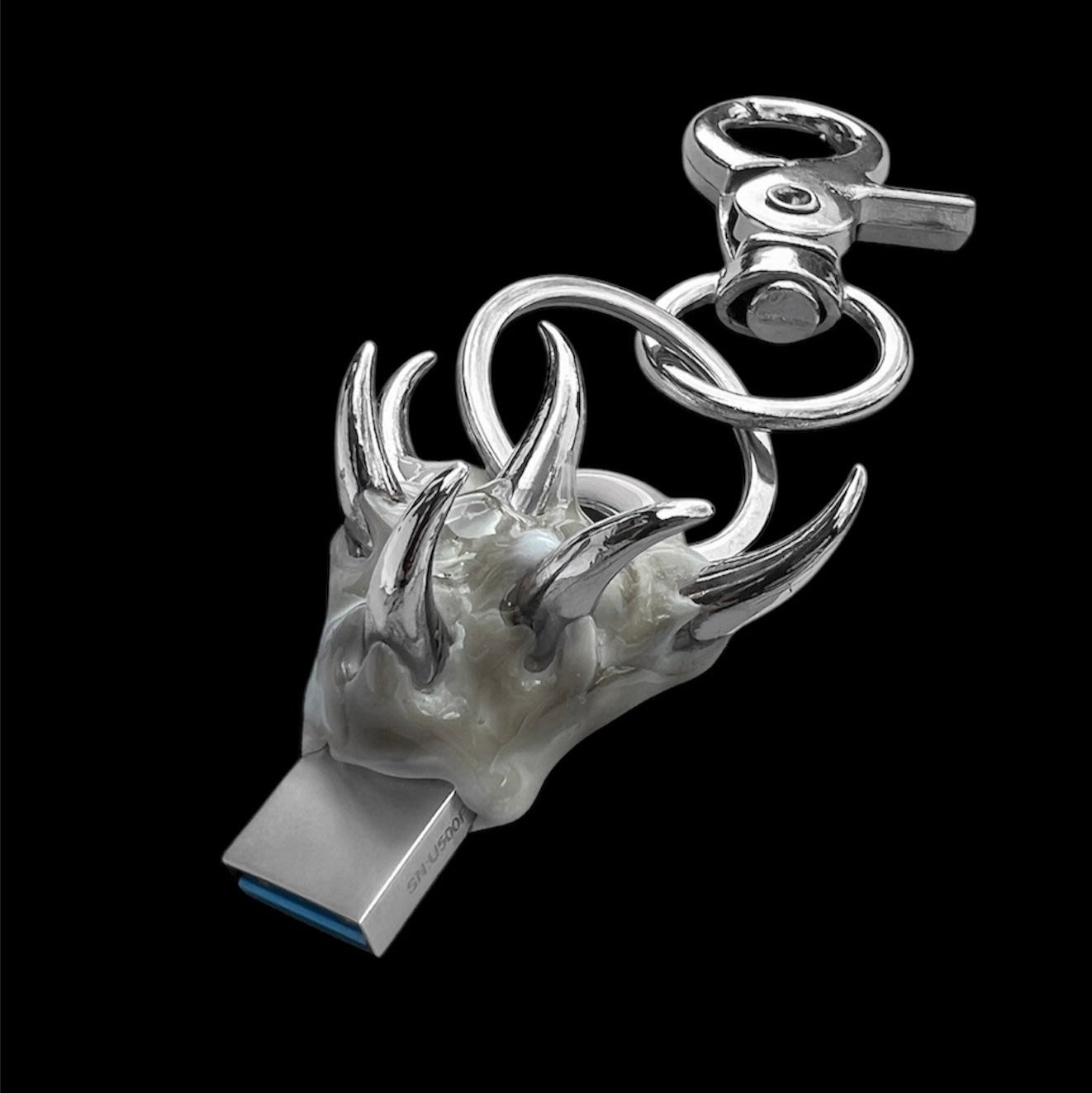 White Flash Drive