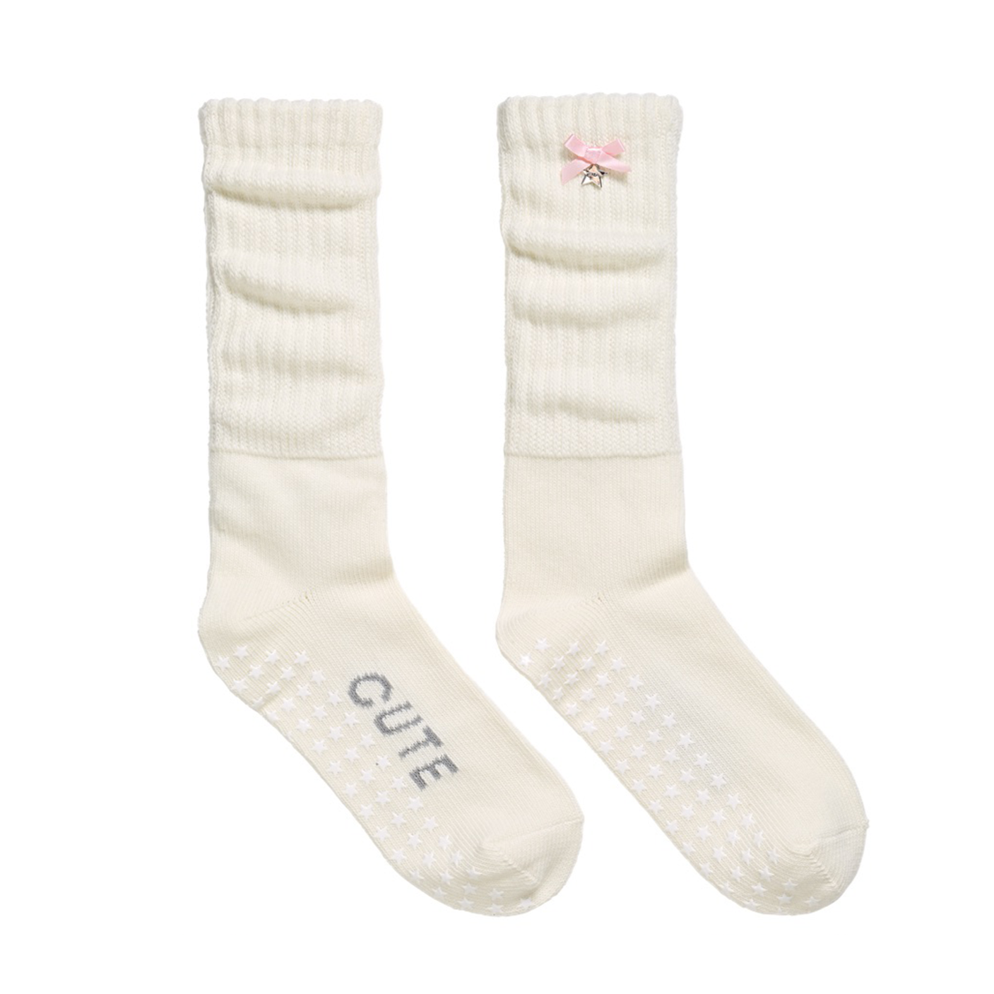 The Starry Grip Slouch Socks