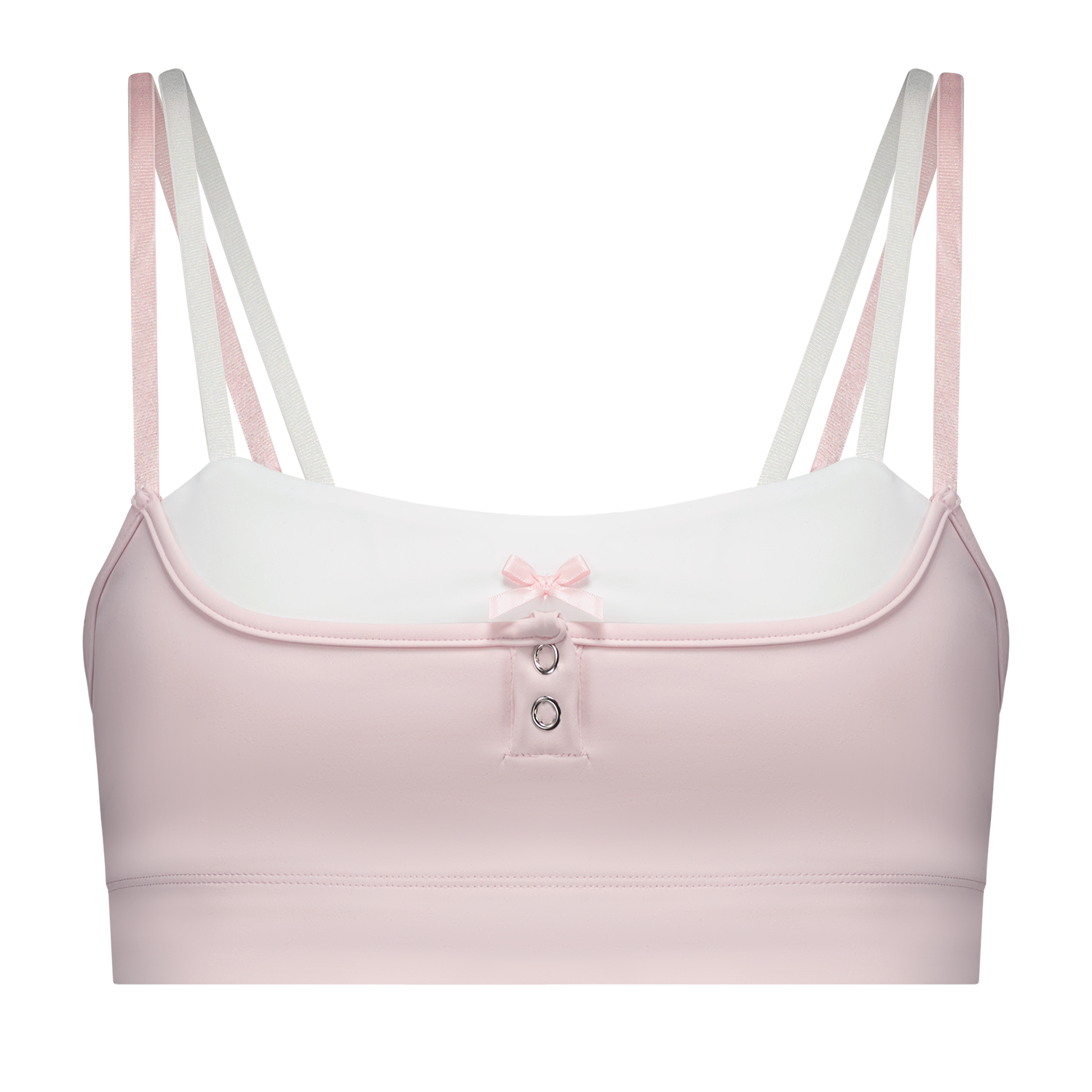 핑크 프로스팅 슈가 스냅 스포츠 브라