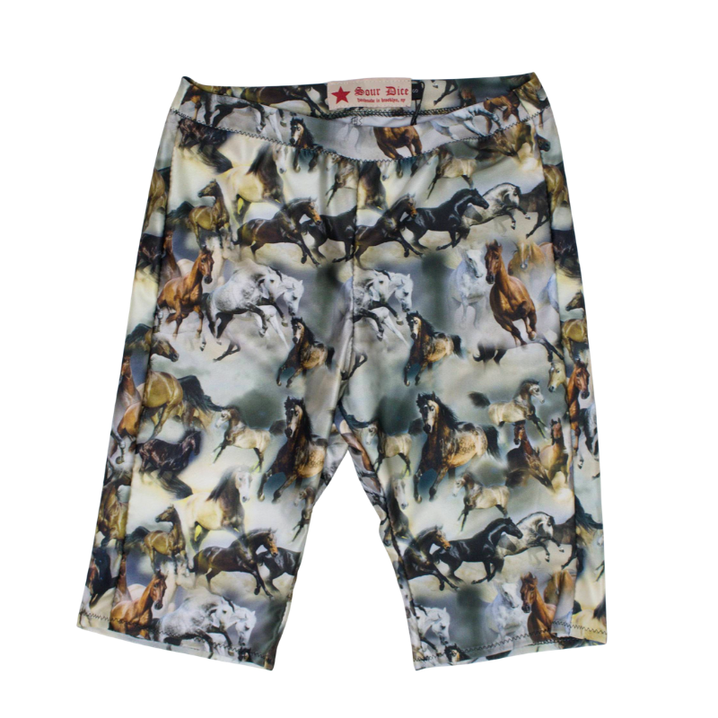 Wild Horse Biker Shorts