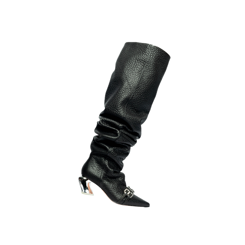 Choom Black Pebbled