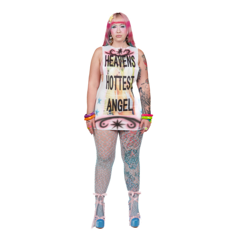 Heavens Hottest Pixel Angel Dress