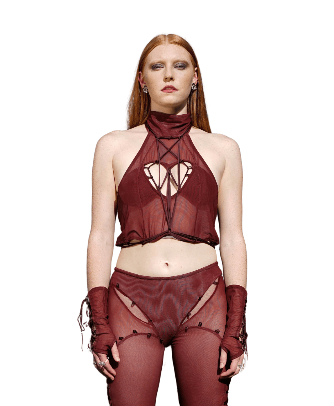 Heartbeat Top in Wine