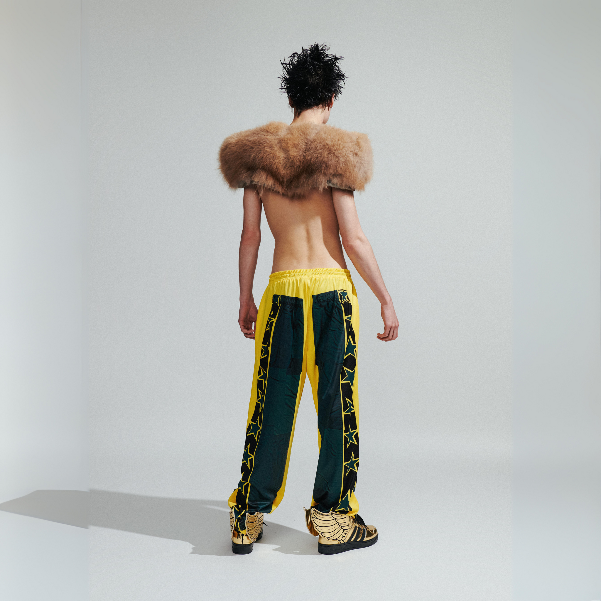 The Star Tracksuit Pants in Yellow